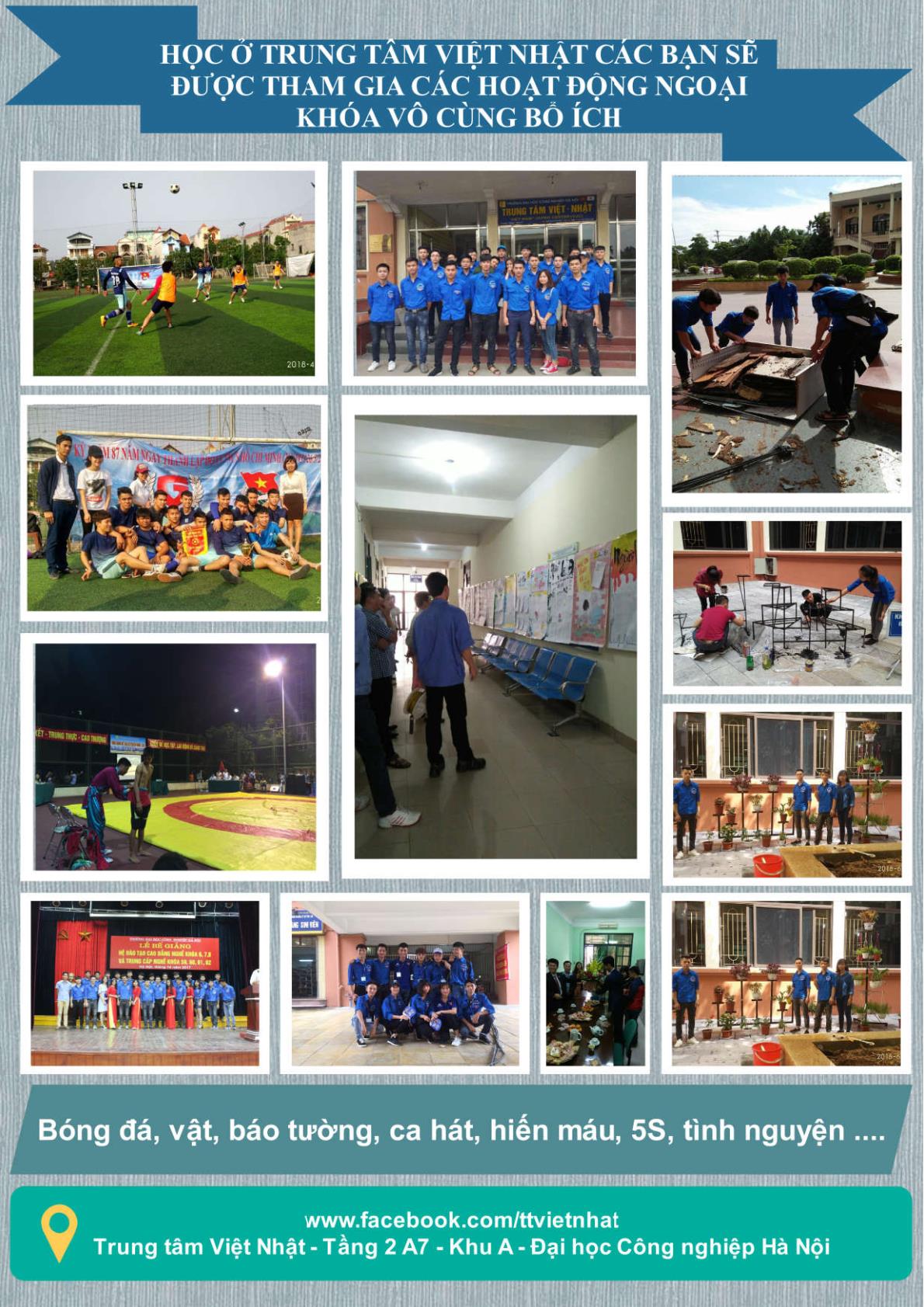 TT Việt Nhật thông báo tuyển sinh hệ cao đẳng năm 2019