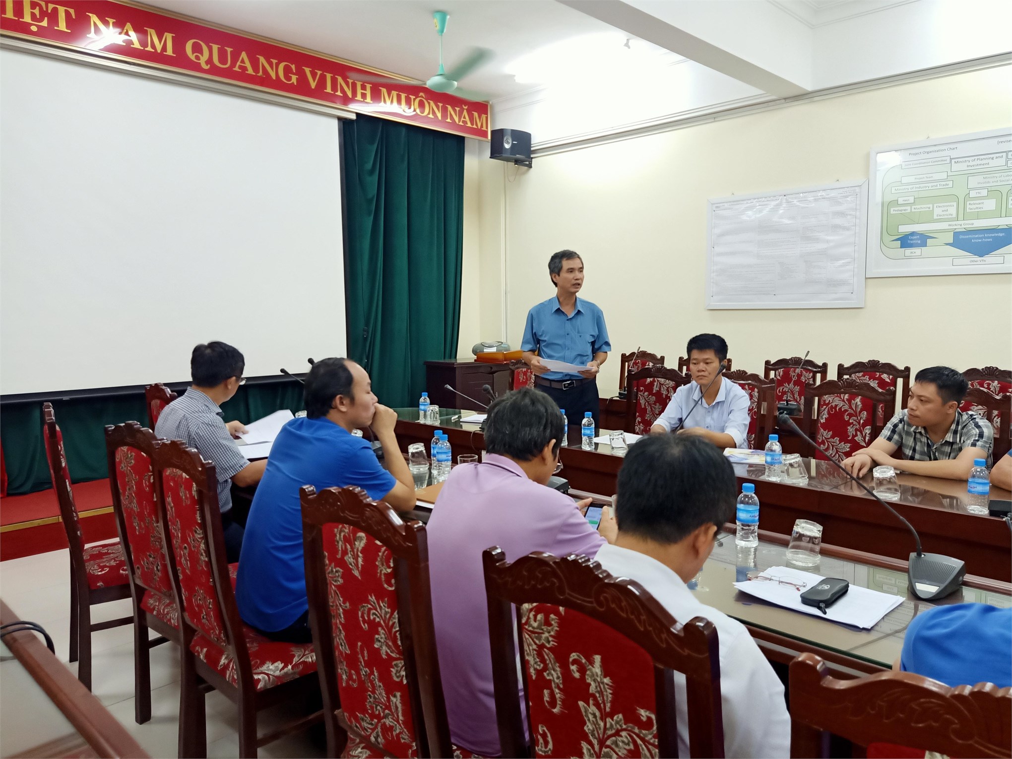 Hội nghị bình xét thi đua năm học 2018 - 2019