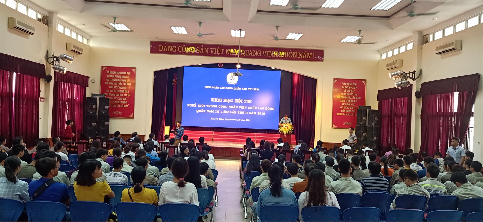 Hội thi nghề giỏi trong công nhân viên chức lao động Quận Nam Từ Liêm lần thứ II năm 2019