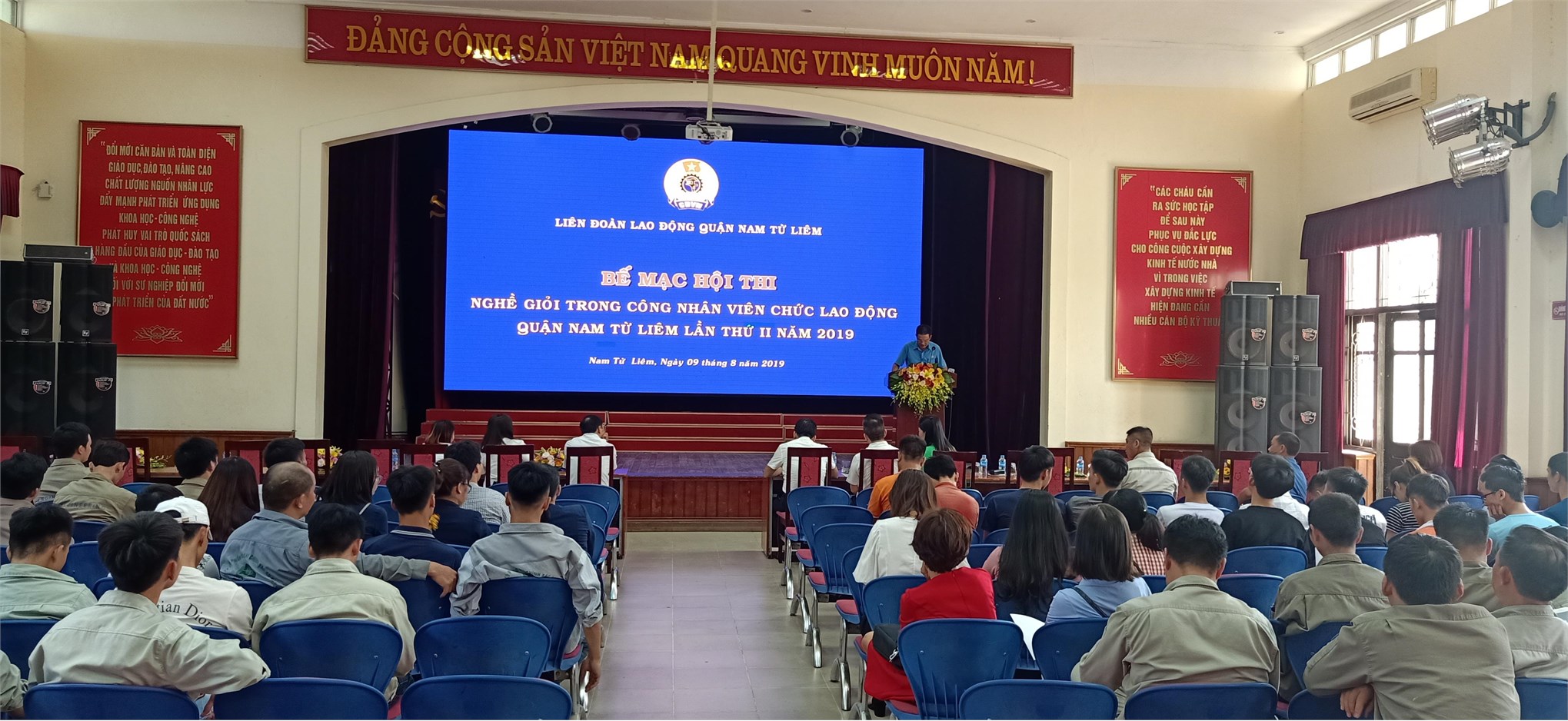 Hội thi nghề giỏi trong công nhân viên chức lao động Quận Nam Từ Liêm lần thứ II năm 2019