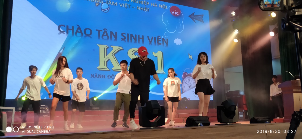 Sôi động ngày hội “Chào tân sinh viên 2019” – Trung tâm Việt Nhật