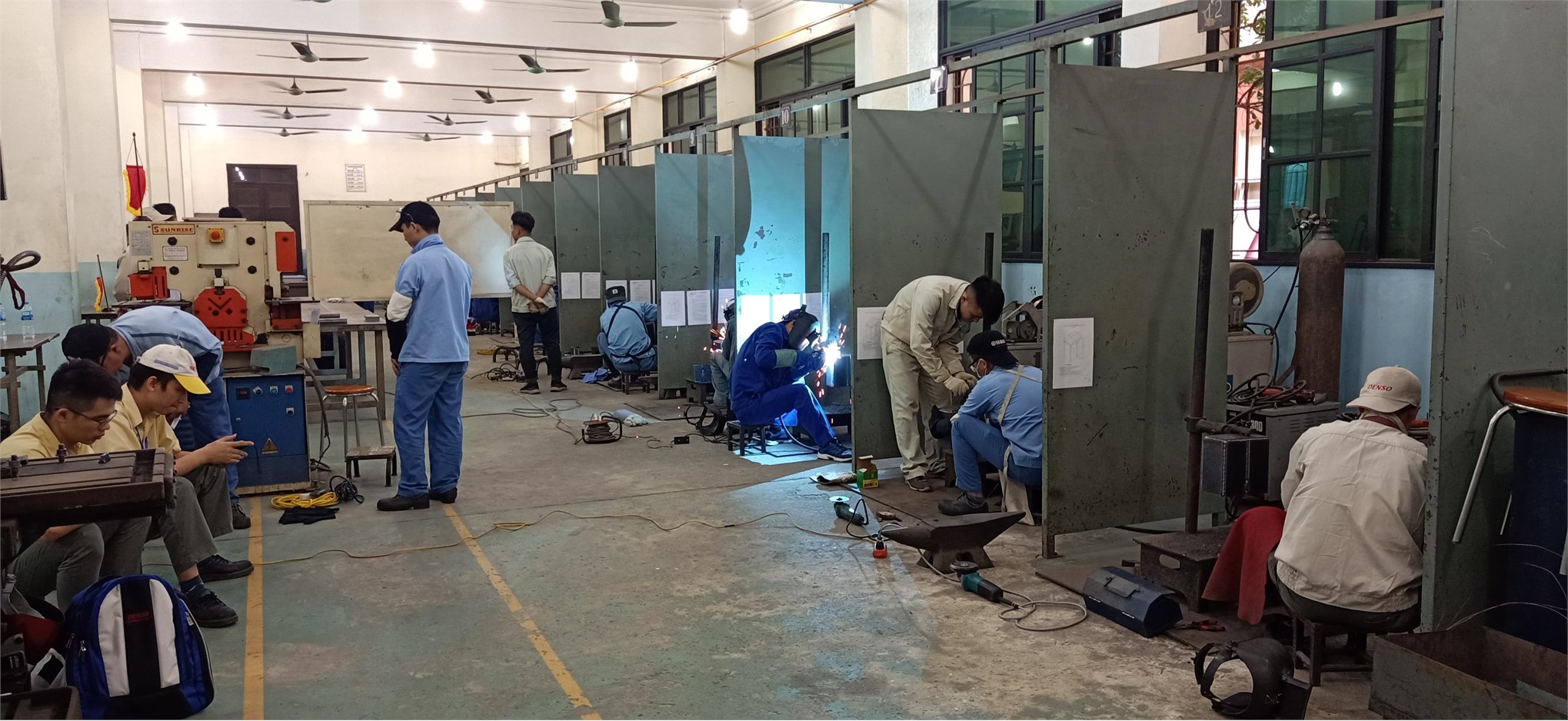 Trung tâm Việt Nhật tổ chức thi 7 nghề tại Hội thi thợ giỏi thành phố Hà Nội năm 2019