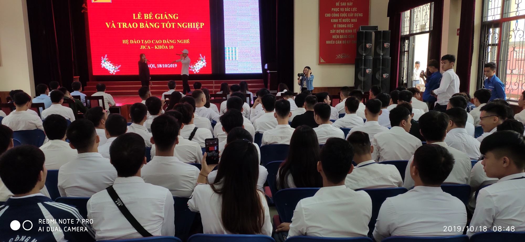 Tổ chức lễ bế giảng và trao bằng tốt nghiệp cho sinh viên Cao đẳng nghề Jica khóa 10
