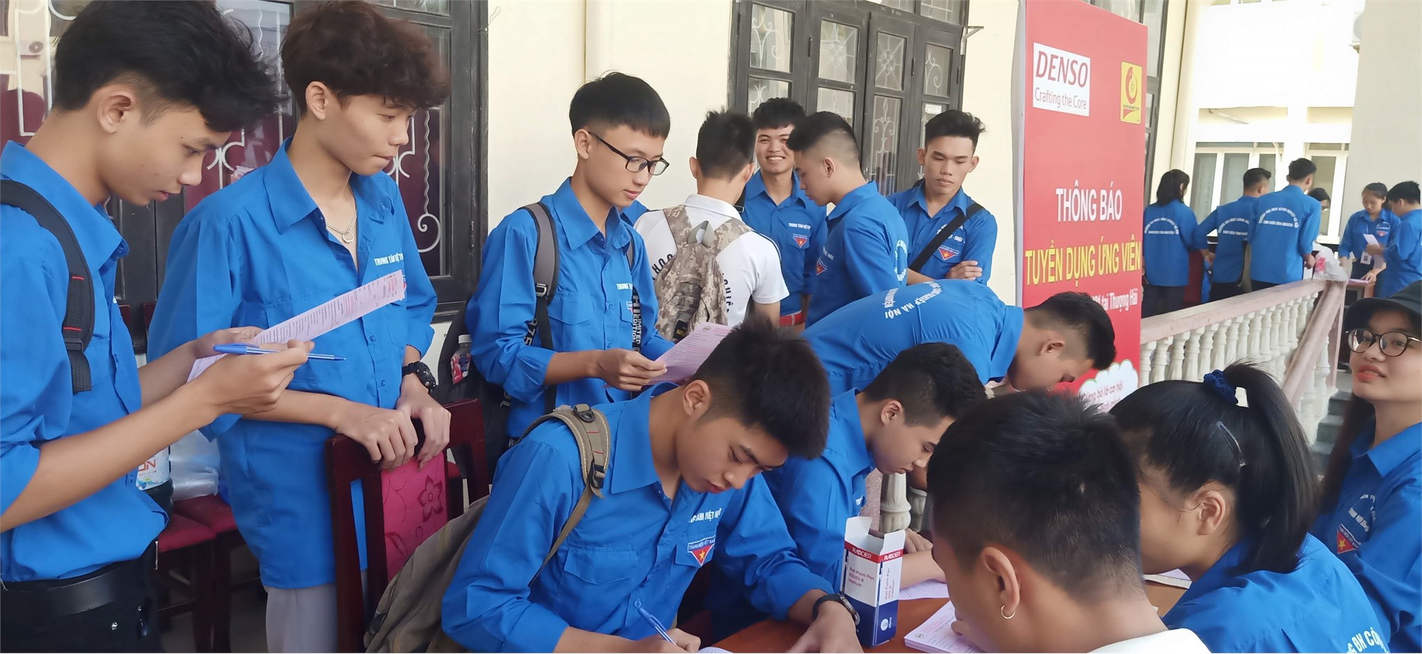 Sinh viên Trung tâm Việt Nhật hào hứng tham gia Ngày hội hiến máu nhân đạo năm 2019