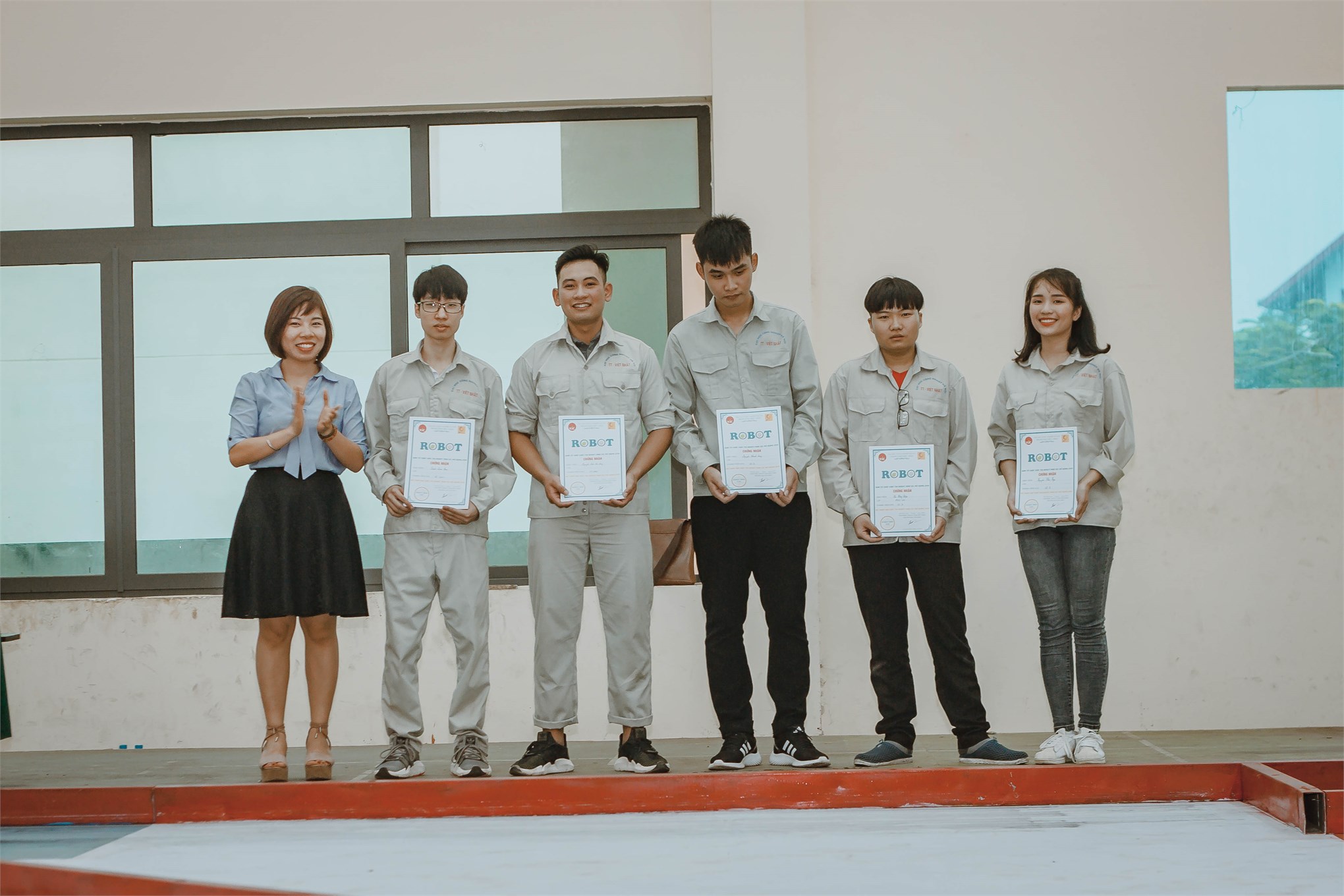 Liên chi đoàn Trung tâm Việt Nhật khởi động mùa robocon với cuộc thi “Robot mini VJC 2019”