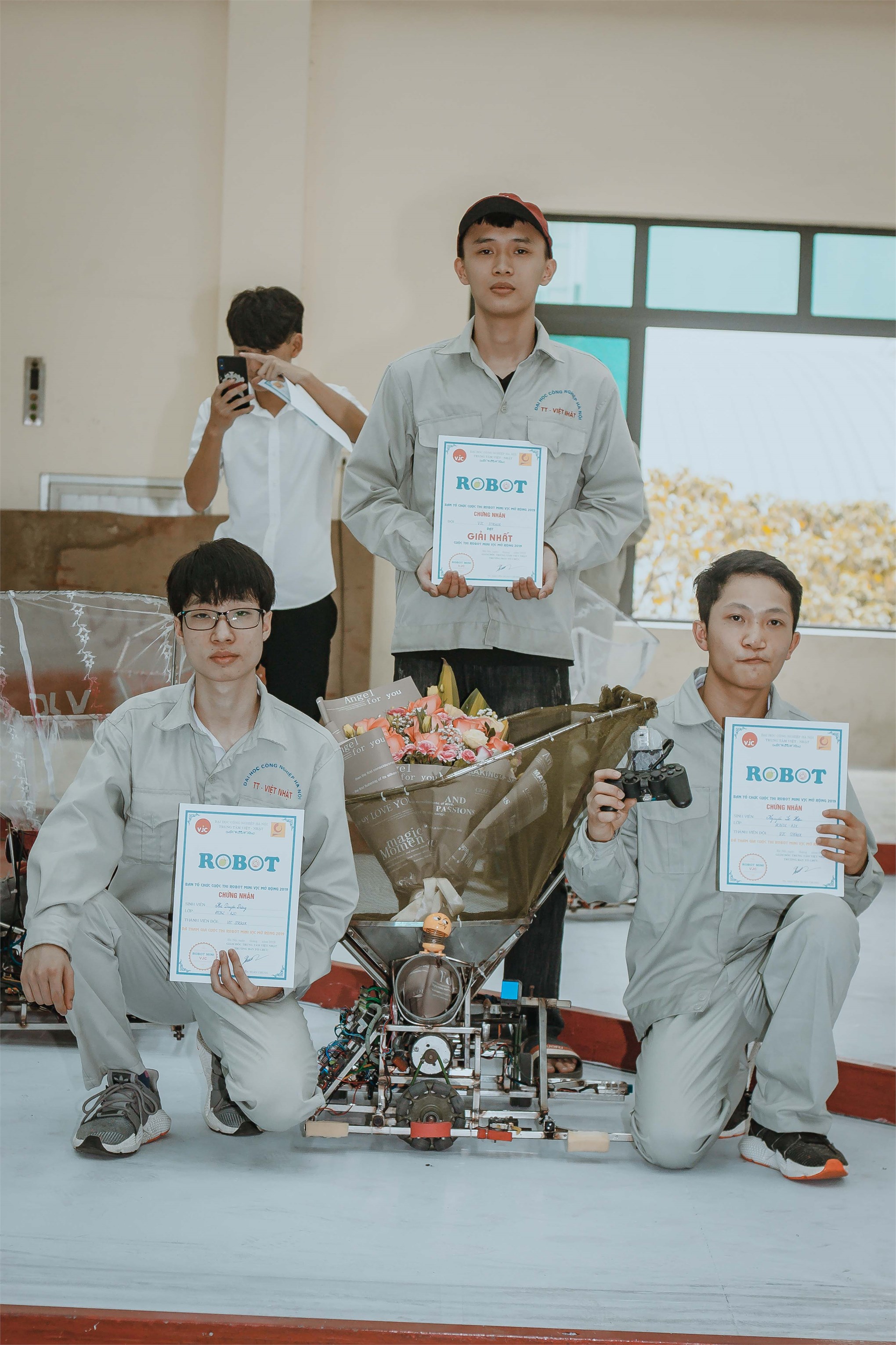 Liên chi đoàn Trung tâm Việt Nhật khởi động mùa robocon với cuộc thi “Robot mini VJC 2019”