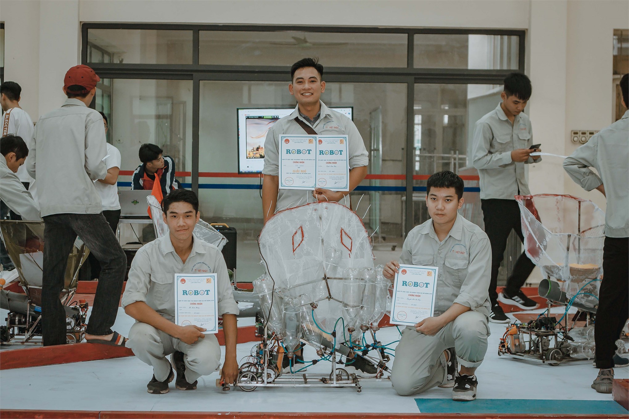 Liên chi đoàn Trung tâm Việt Nhật khởi động mùa robocon với cuộc thi “Robot mini VJC 2019”