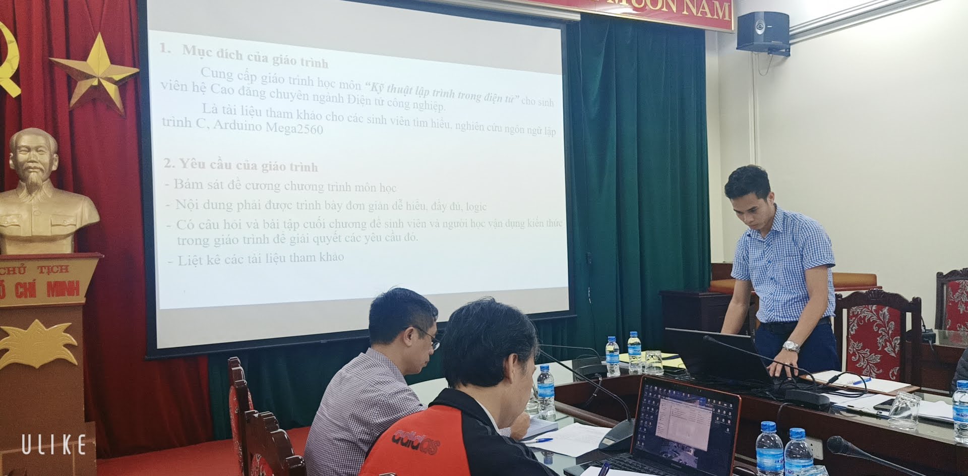 Nghiệm thu cấp cơ sở giáo trình “Kỹ thuật lập trình trong điện tử”
