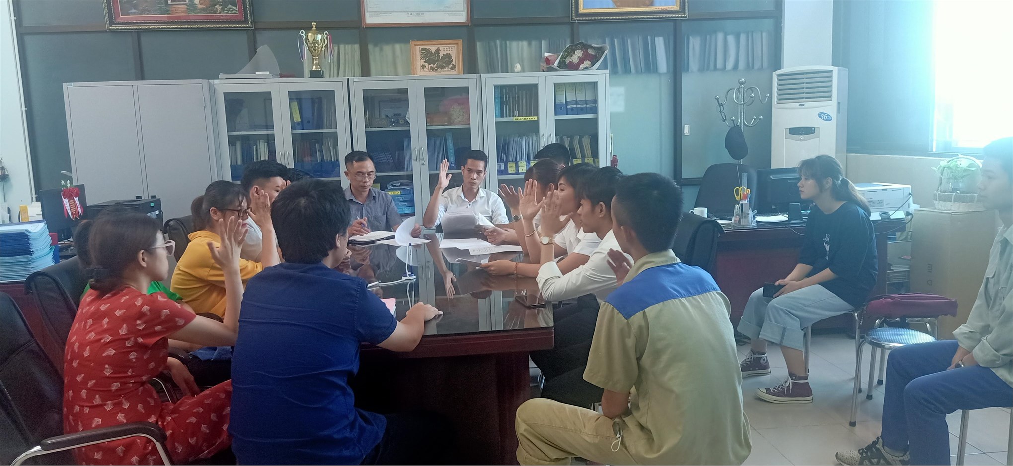 HỘI NGHỊ KIỆN TOÀN BAN CHẤP HÀNH LIÊN CHI ĐOÀN TRUNG TÂM VIỆT – NHẬT KHÓA IX, NHIỆM KỲ 2019 – 2022