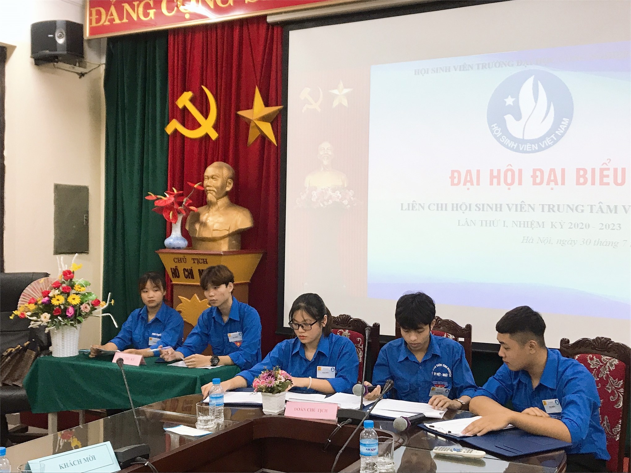 ĐẠI HỘI ĐẠI BIỂU LIÊN CHI HỘI SINH VIÊN TRUNG TÂM VIỆT – NHẬT LẦN THỨ I, NHIỆM KỲ 2020 – 2023 DIỄN RA THÀNH CÔNG TỐT ĐẸP