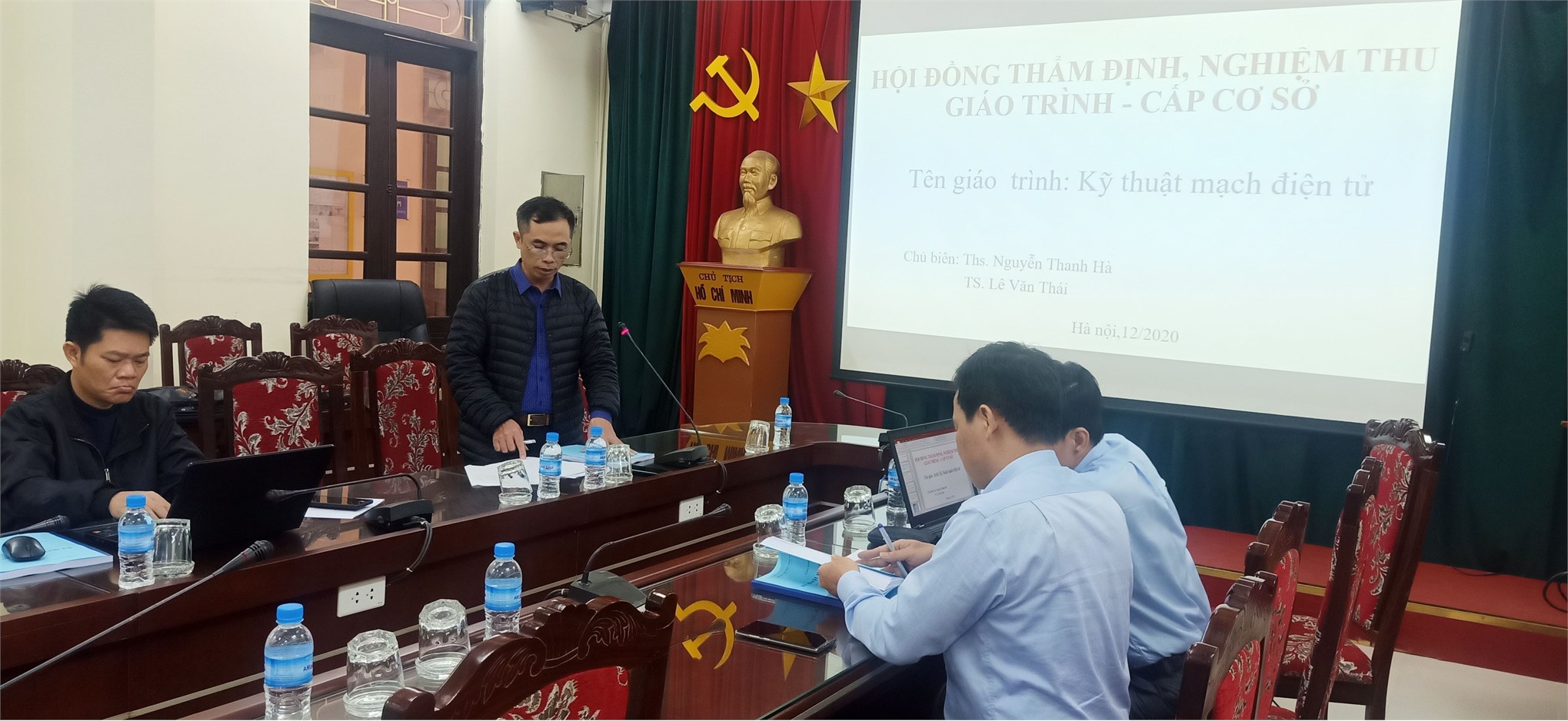 Nghiệm thu cấp cơ sở giáo trình “Kỹ thuật mạch điện tử”