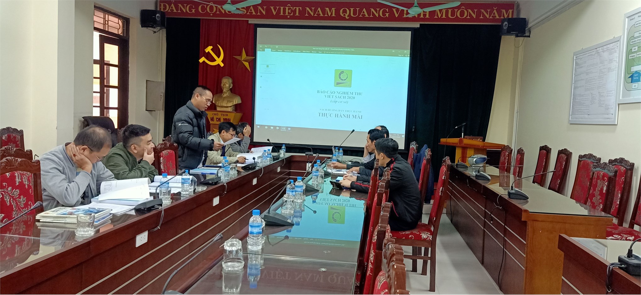 Nghiệm thu cấp cơ sở sách hướng dẫn “Thực hành Mài”