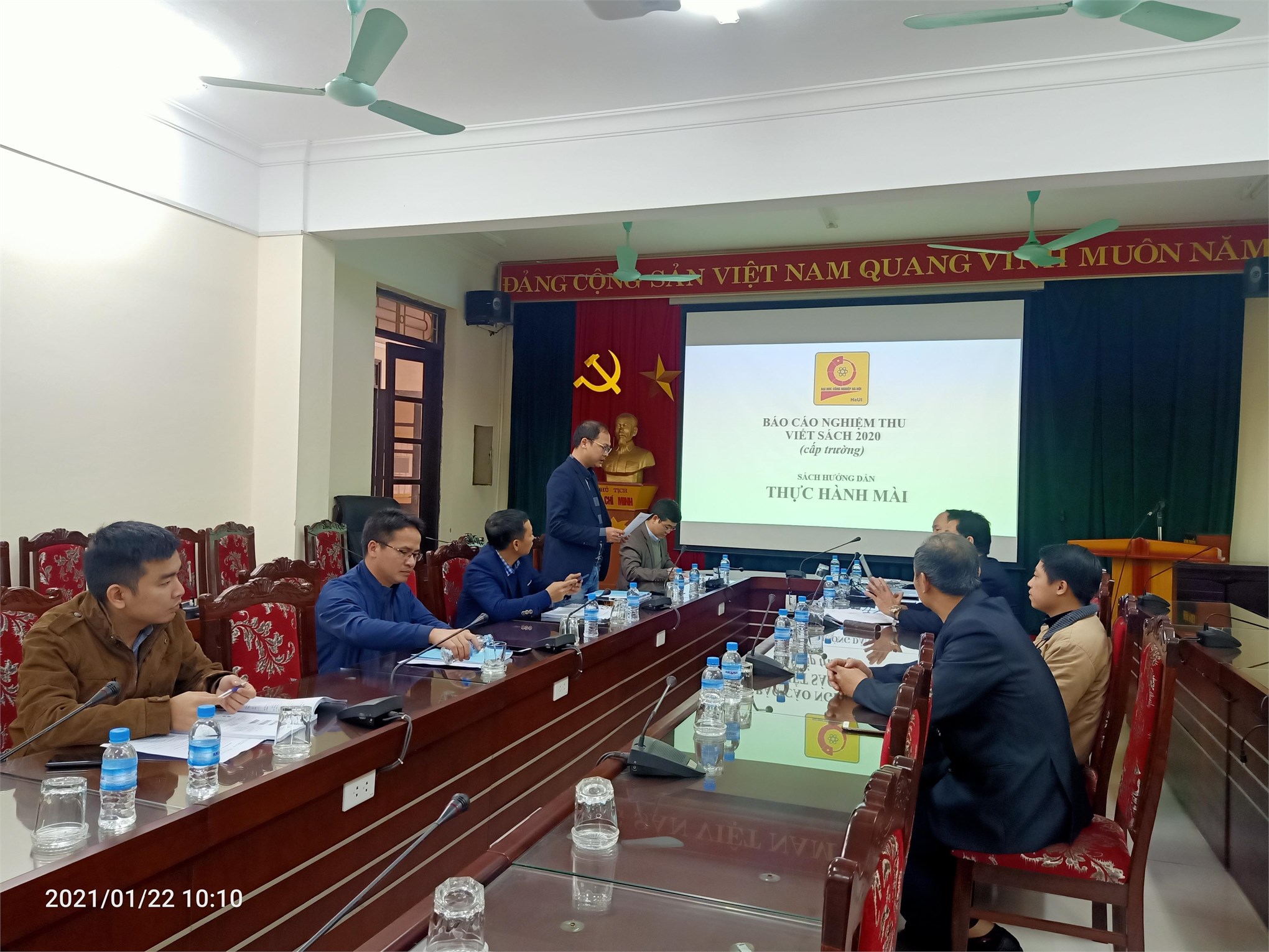 Nghiệm thu cấp trường sách hướng dẫn “Thực hành Mài”