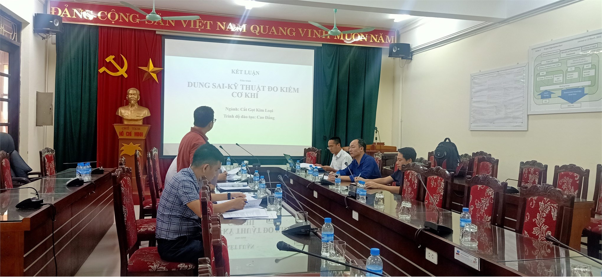 Nghiệm thu cấp cơ sở giáo trình “Dung sai – kỹ thuật đo kiểm cơ khí”
