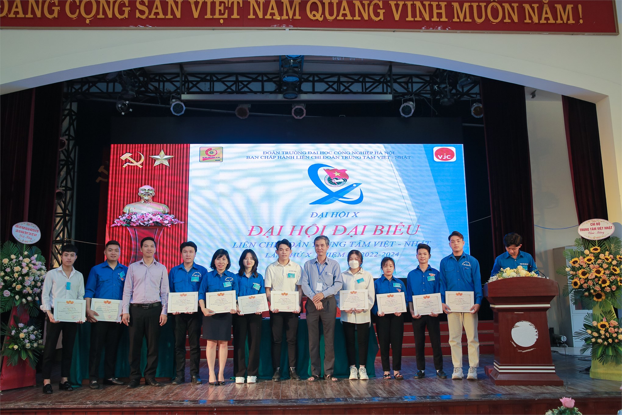 Đại hội đại biểu liên chi đoàn Trung tâm Việt Nhật lần thứ X, nhiệm kỳ 2022 – 2024