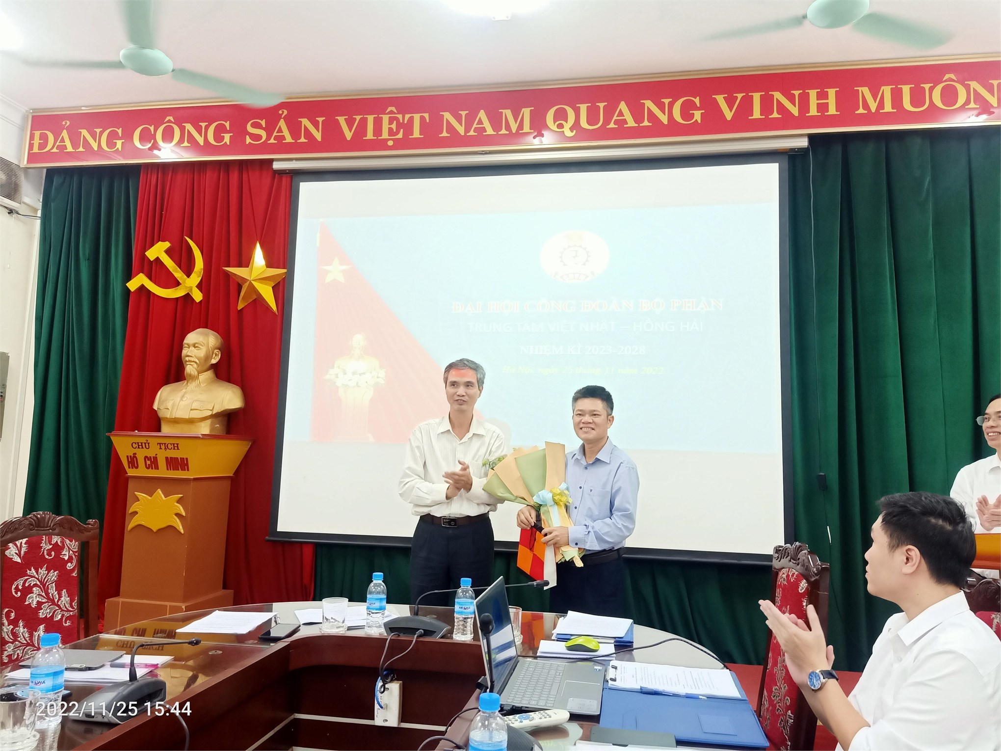 Đại hội công đoàn bộ phận Trung tâm Việt Nhật – Hồng Hải nhiệm kỳ 2023 - 2028