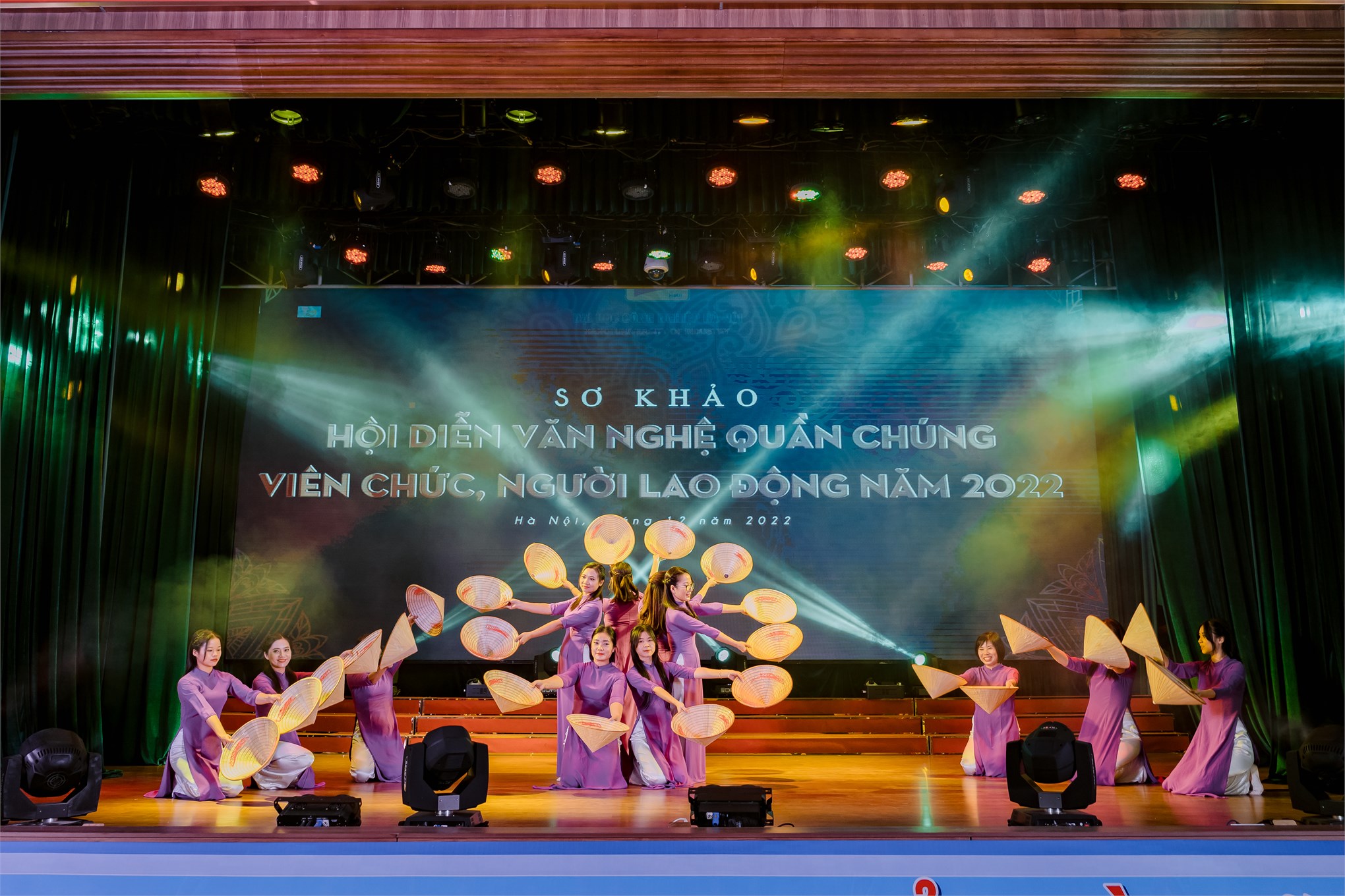 Liên quân Khoa học cơ bản, phòng Quản trị, TT. Việt Nhật, TT. Hồng Hải tham gia sơ khảo Hội diễn VNQC Đại học Công nghiệp Hà Nội năm 2022