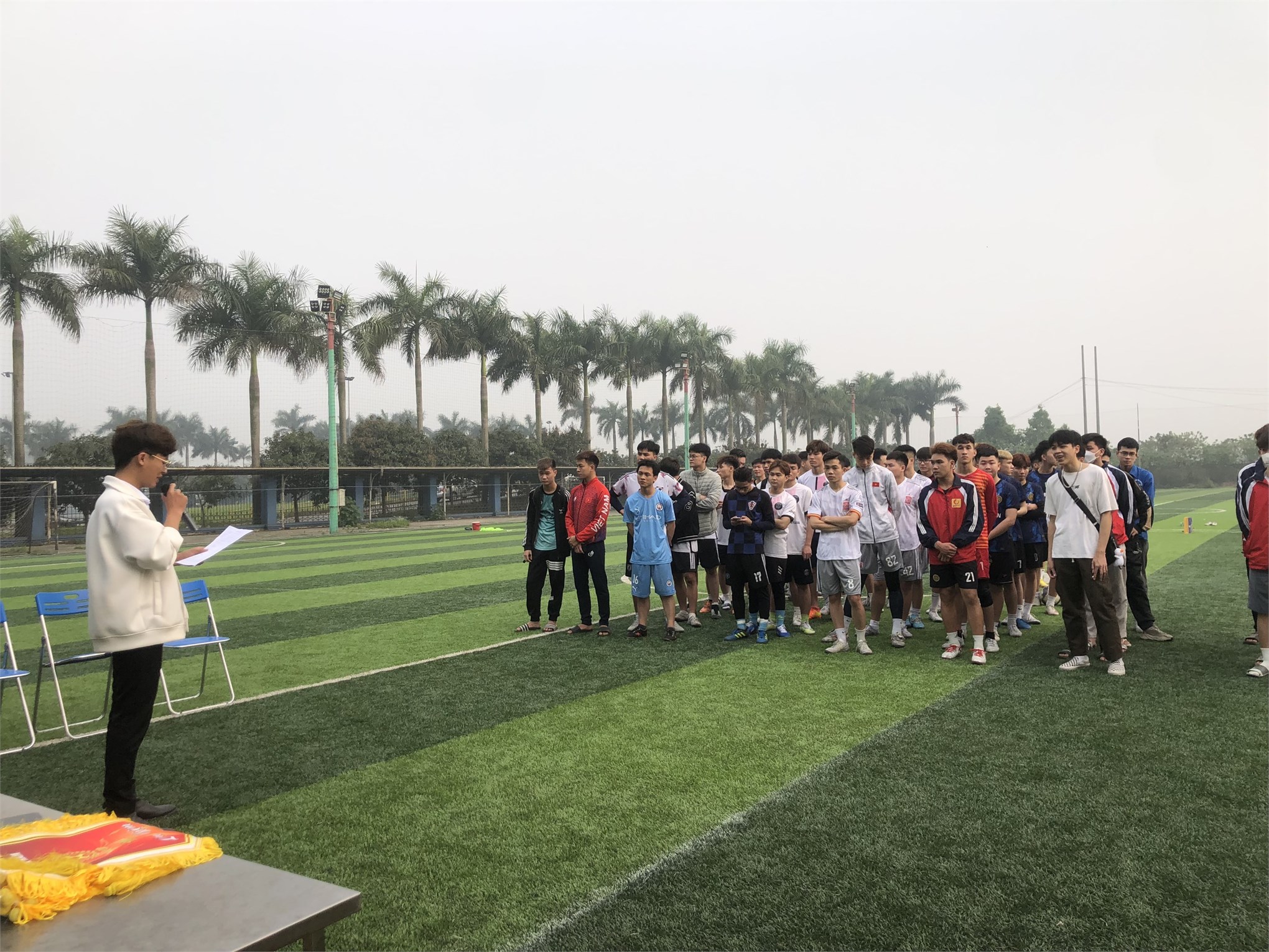 Khai mạc giải bóng đá nam VJC CUP 2023