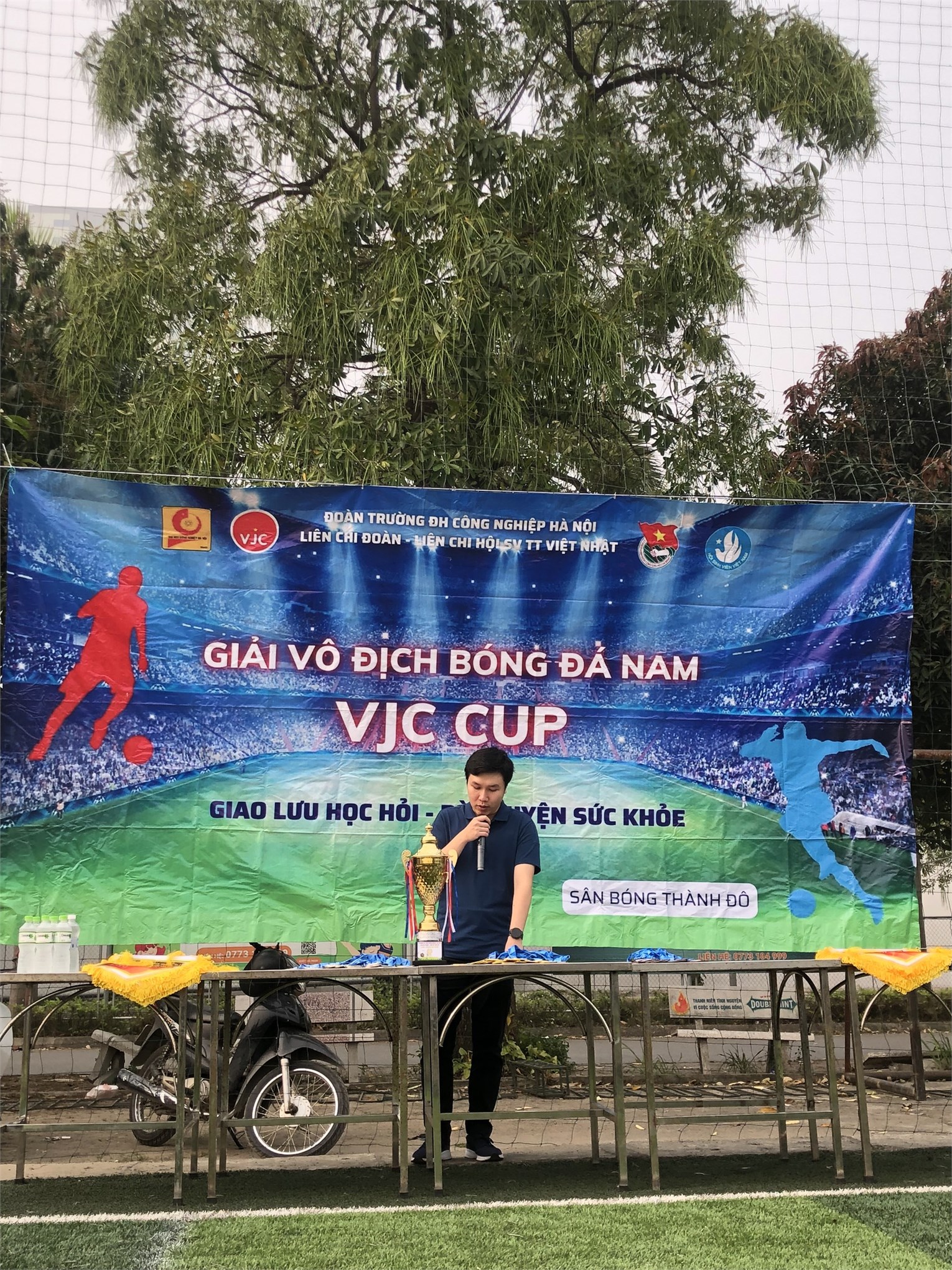 Khai mạc giải bóng đá nam VJC CUP 2023