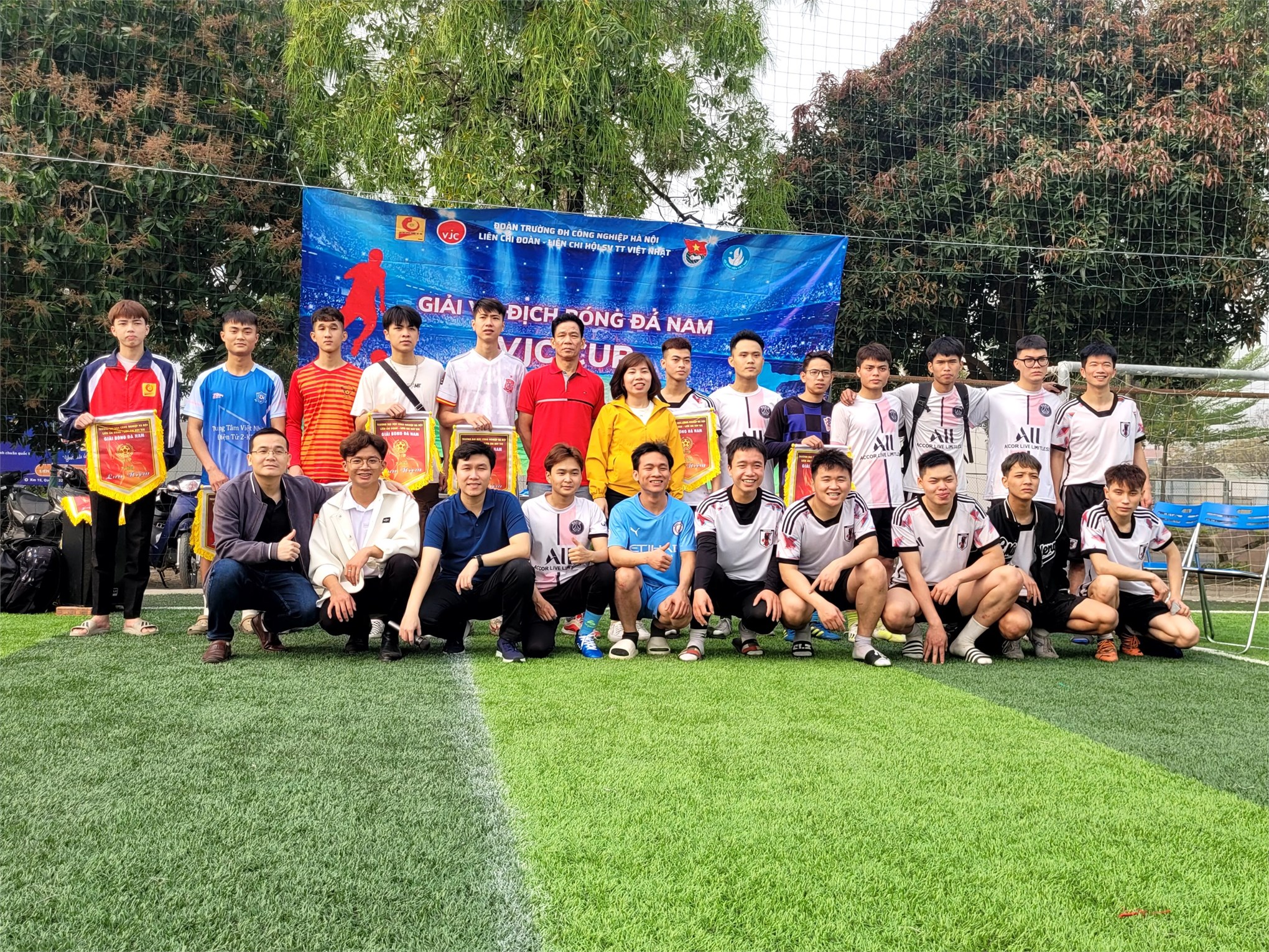 Khai mạc giải bóng đá nam VJC CUP 2023