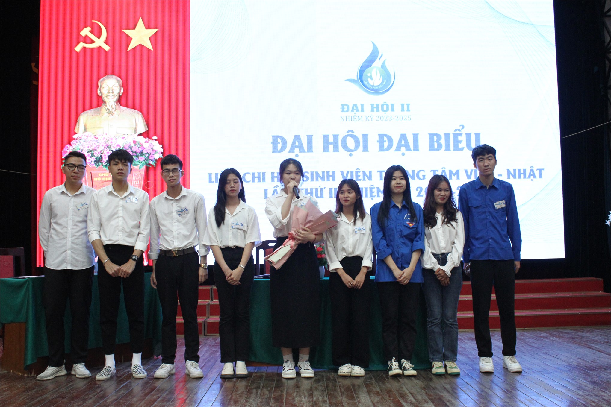 ĐẠI HỘI ĐẠI BIỂU LIÊN CHI HỘI SINH VIÊN TRUNG TÂM VIỆT – NHẬT LẦN THỨ II, NHIỆM KỲ 2023 - 2025 DIỄN RA THÀNH CÔNG TỐT ĐẸP
