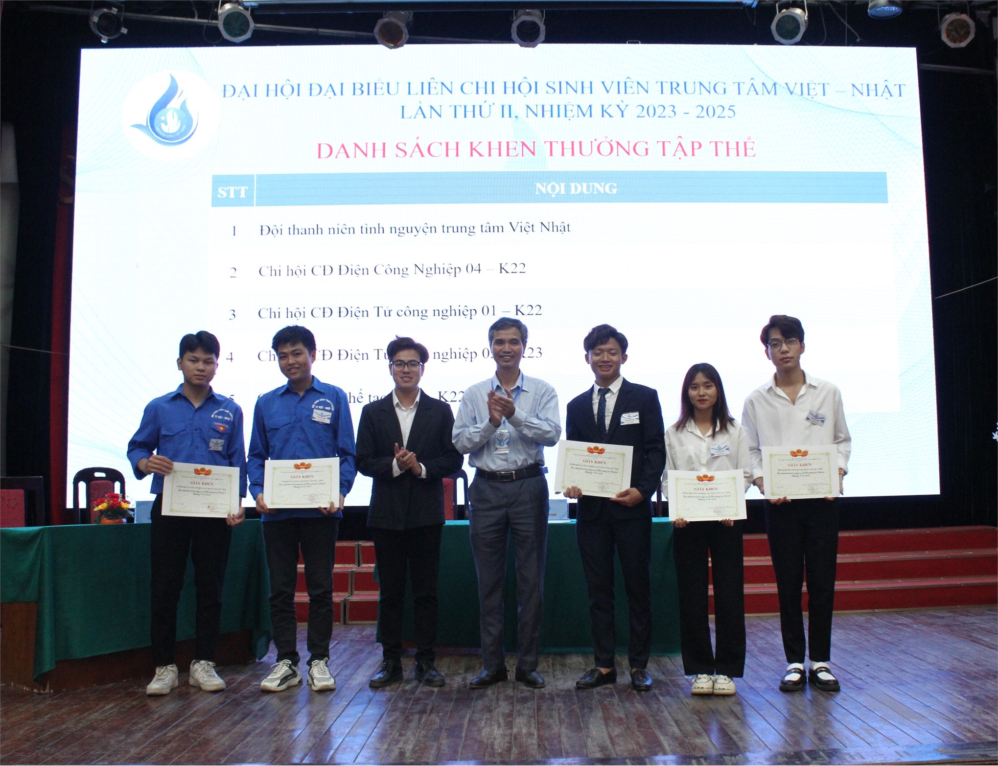 ĐẠI HỘI ĐẠI BIỂU LIÊN CHI HỘI SINH VIÊN TRUNG TÂM VIỆT – NHẬT LẦN THỨ II, NHIỆM KỲ 2023 - 2025 DIỄN RA THÀNH CÔNG TỐT ĐẸP