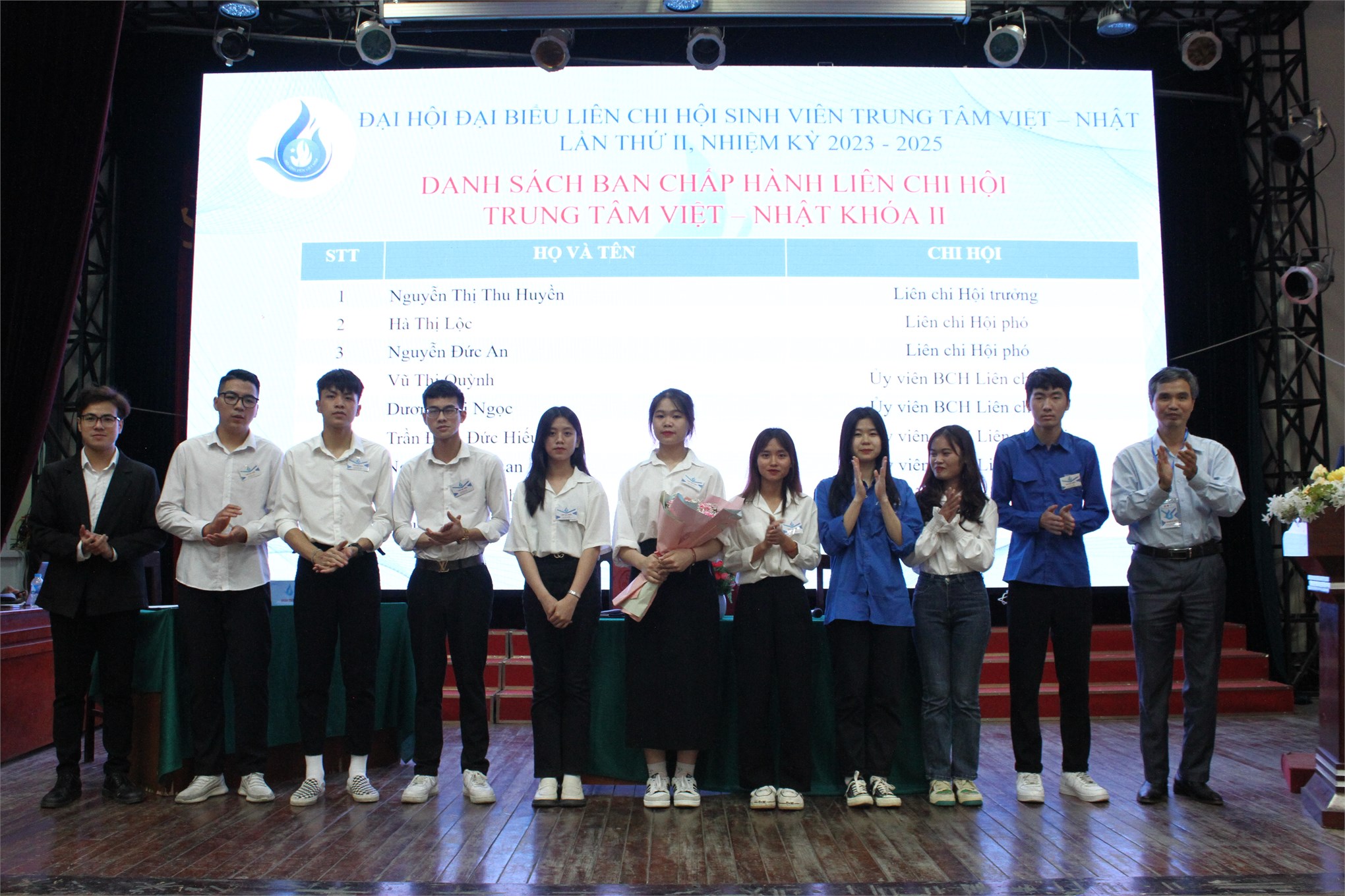 ĐẠI HỘI ĐẠI BIỂU LIÊN CHI HỘI SINH VIÊN TRUNG TÂM VIỆT – NHẬT LẦN THỨ II, NHIỆM KỲ 2023 - 2025 DIỄN RA THÀNH CÔNG TỐT ĐẸP