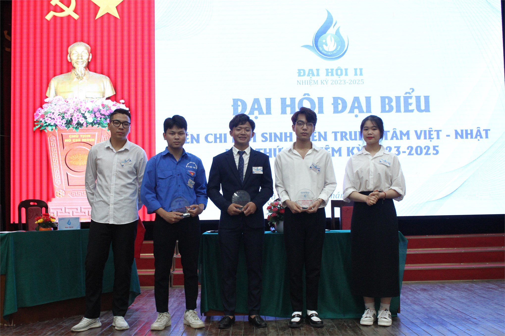 ĐẠI HỘI ĐẠI BIỂU LIÊN CHI HỘI SINH VIÊN TRUNG TÂM VIỆT – NHẬT LẦN THỨ II, NHIỆM KỲ 2023 - 2025 DIỄN RA THÀNH CÔNG TỐT ĐẸP