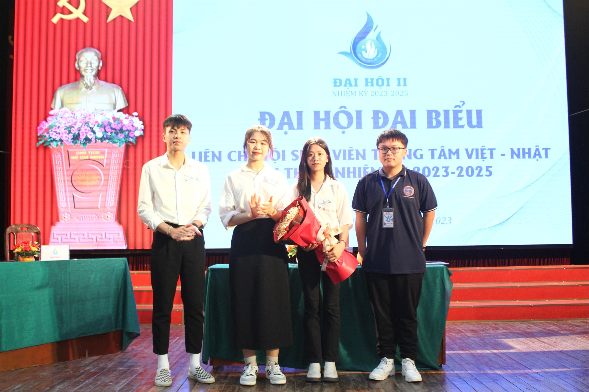 ĐẠI HỘI ĐẠI BIỂU LIÊN CHI HỘI SINH VIÊN TRUNG TÂM VIỆT – NHẬT LẦN THỨ II, NHIỆM KỲ 2023 - 2025 DIỄN RA THÀNH CÔNG TỐT ĐẸP