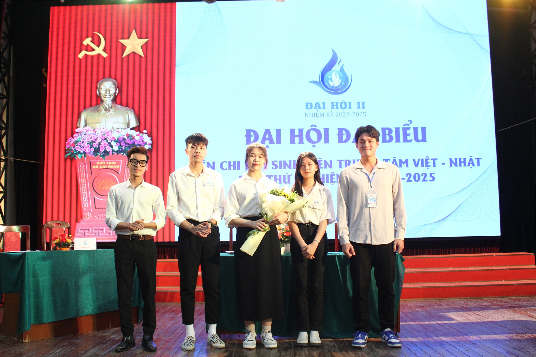 ĐẠI HỘI ĐẠI BIỂU LIÊN CHI HỘI SINH VIÊN TRUNG TÂM VIỆT – NHẬT LẦN THỨ II, NHIỆM KỲ 2023 - 2025 DIỄN RA THÀNH CÔNG TỐT ĐẸP