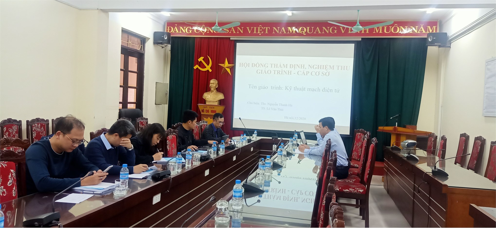 Nghiệm thu cấp cơ sở giáo trình “Kỹ thuật xung – số”