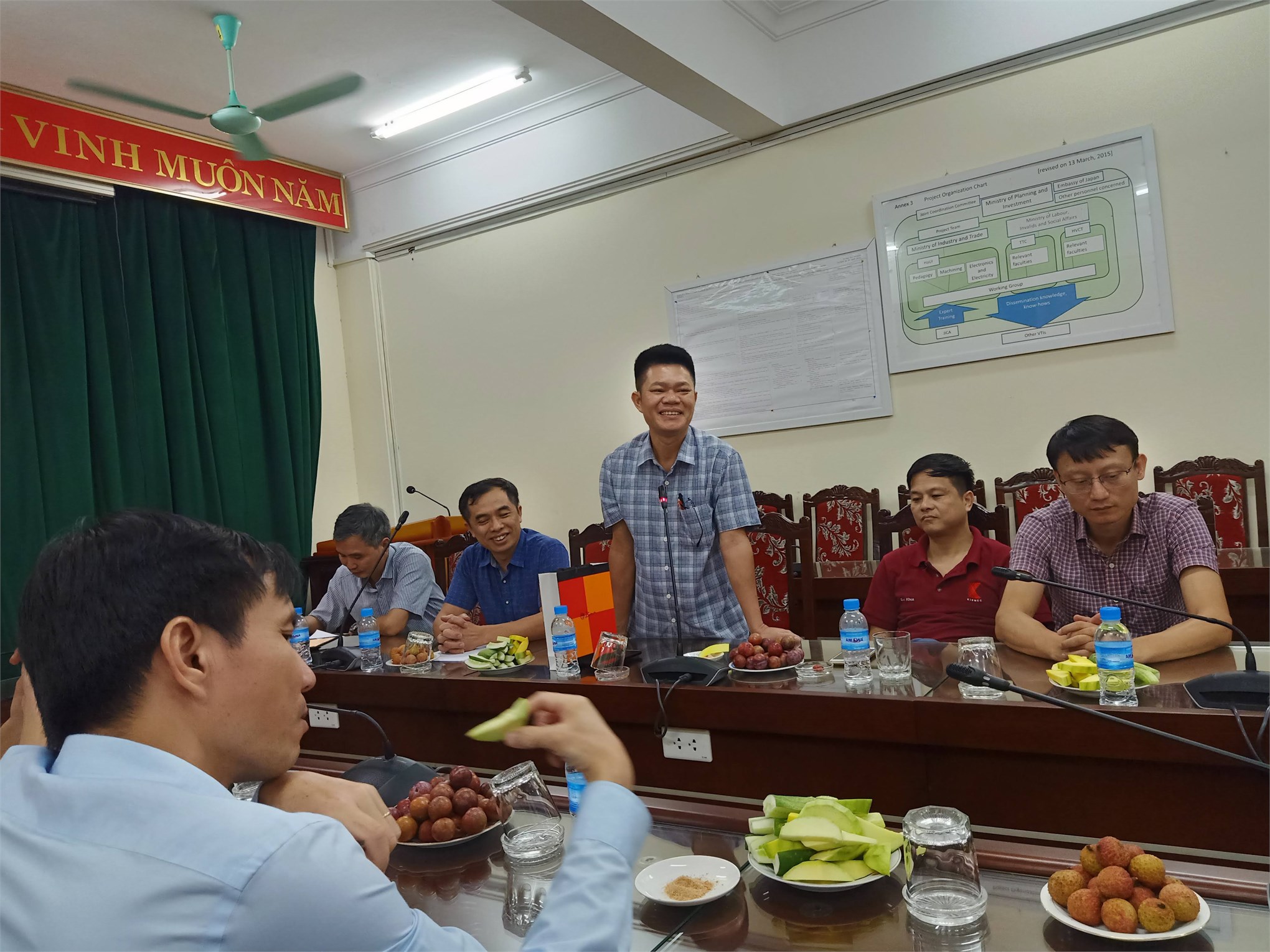 Lễ kết nạp Đảng viên mới của chi bộ TT Việt Nhật