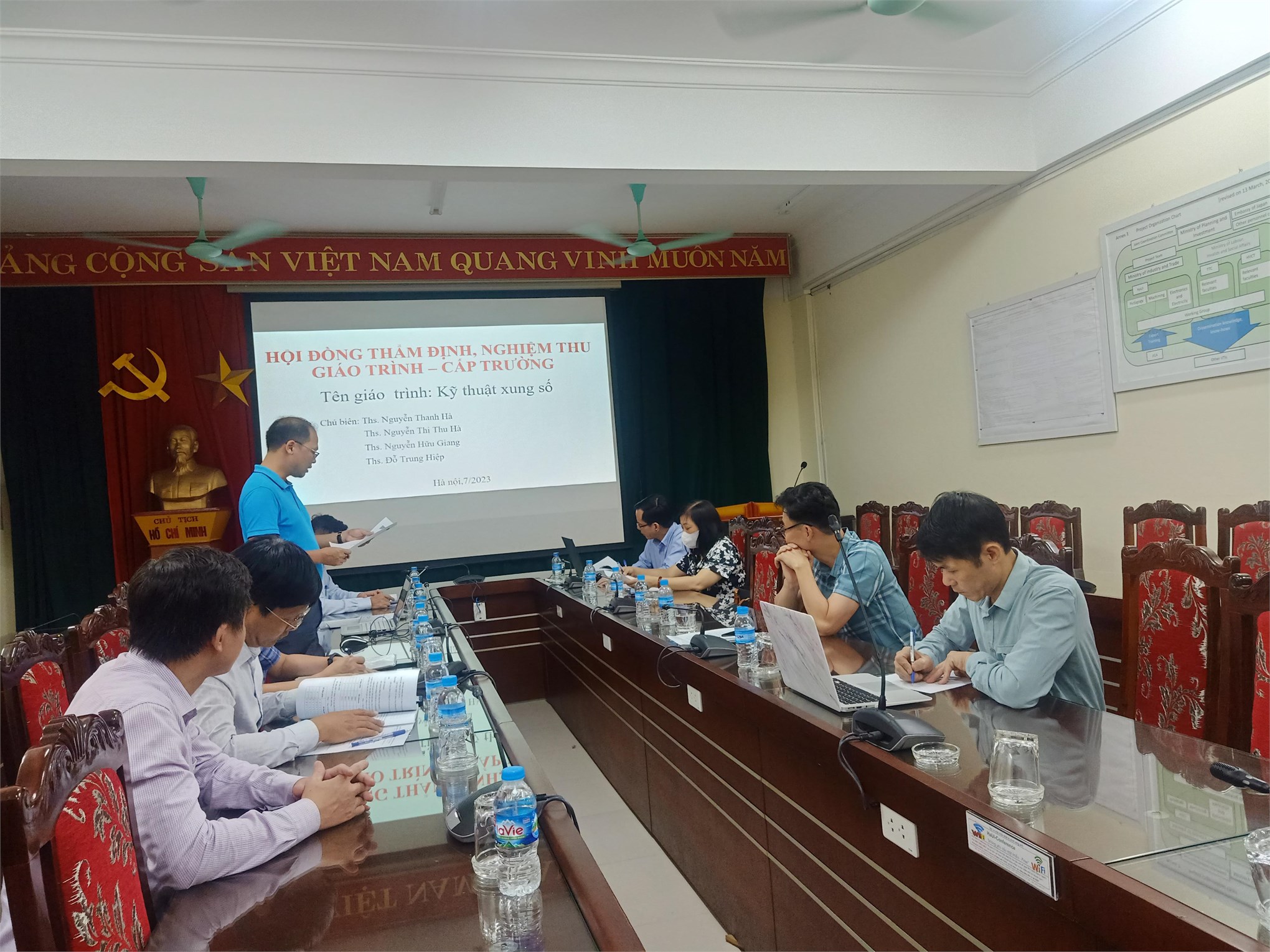 Nghiệm thu cấp trường giáo trình “Kỹ thuật xung – số”
