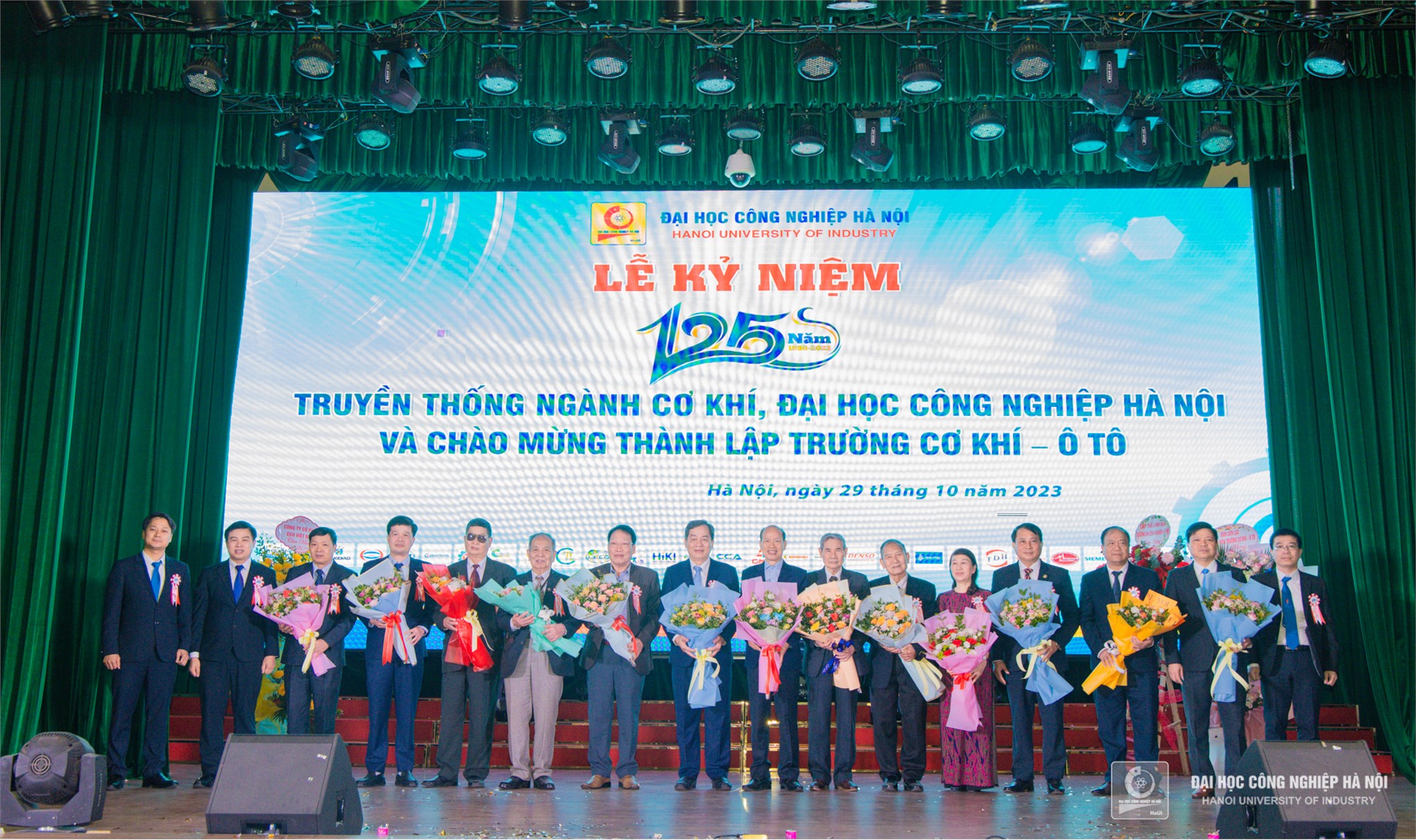 Lễ kỷ niệm 125 năm truyền thống Ngành Cơ khí HaUI và chào mừng thành lập Trường Cơ khí – Ô tô