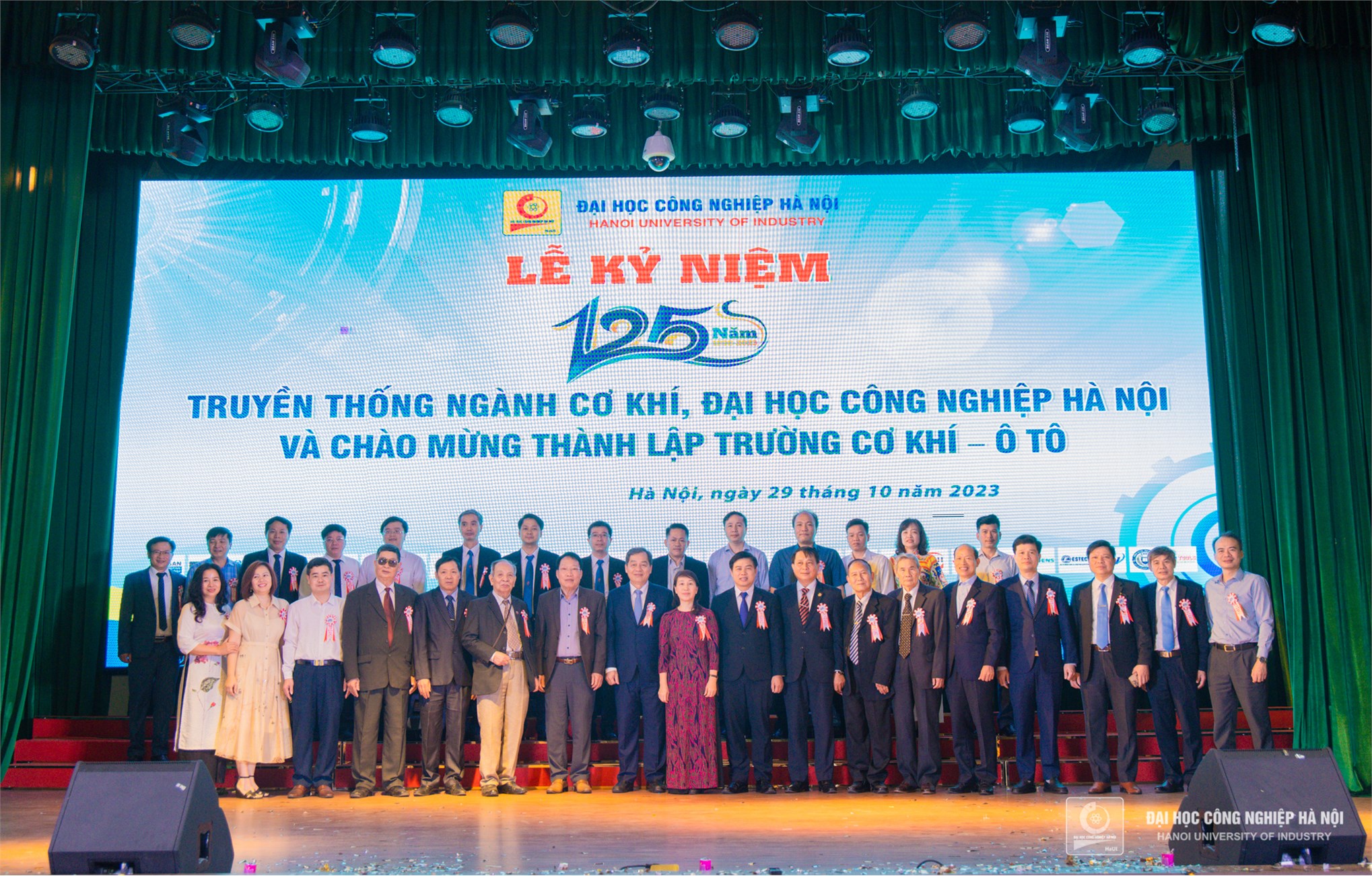 Lễ kỷ niệm 125 năm truyền thống Ngành Cơ khí HaUI và chào mừng thành lập Trường Cơ khí – Ô tô