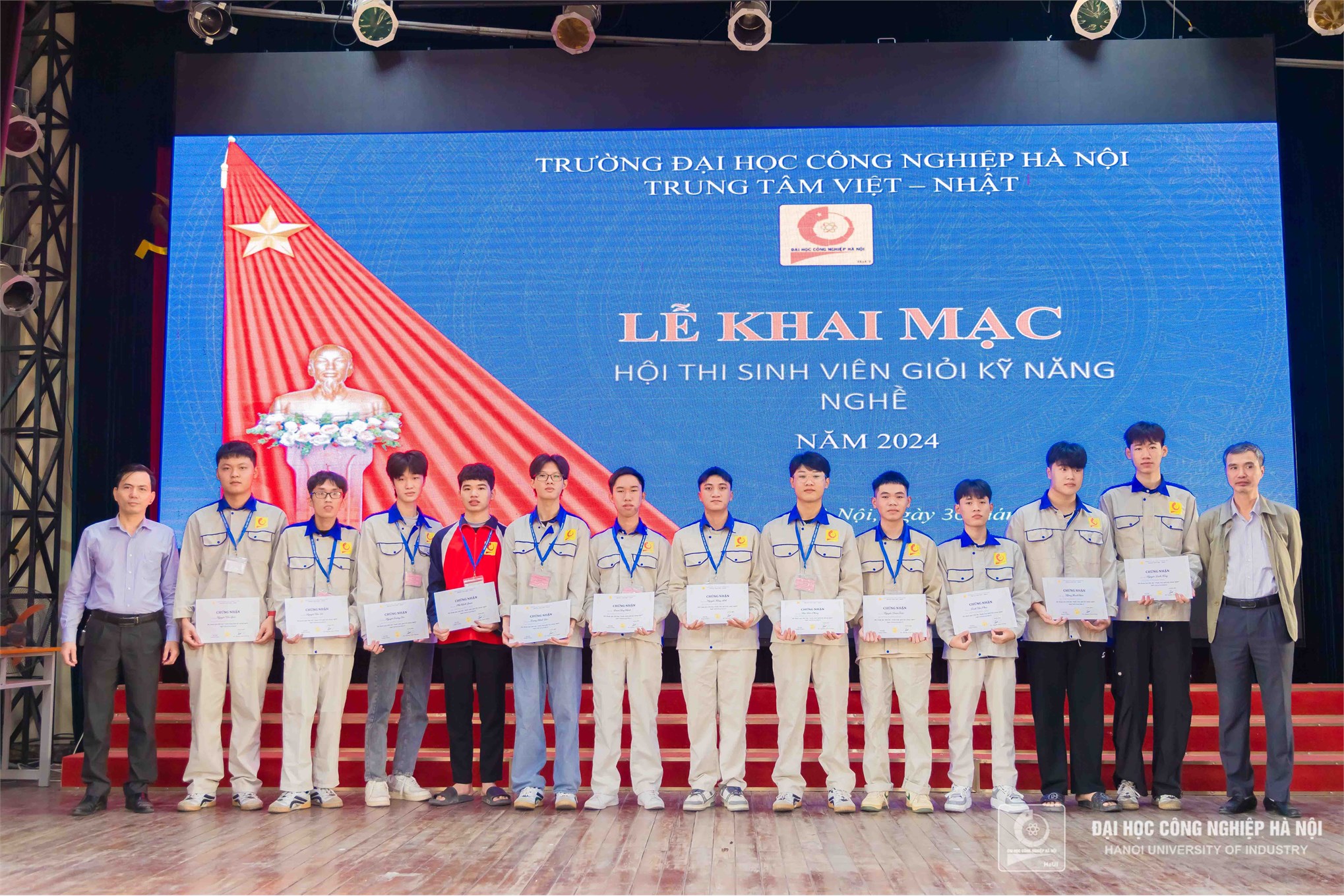Khai mạc Hội thi `Sinh viên giỏi Kỹ năng nghề 2024`