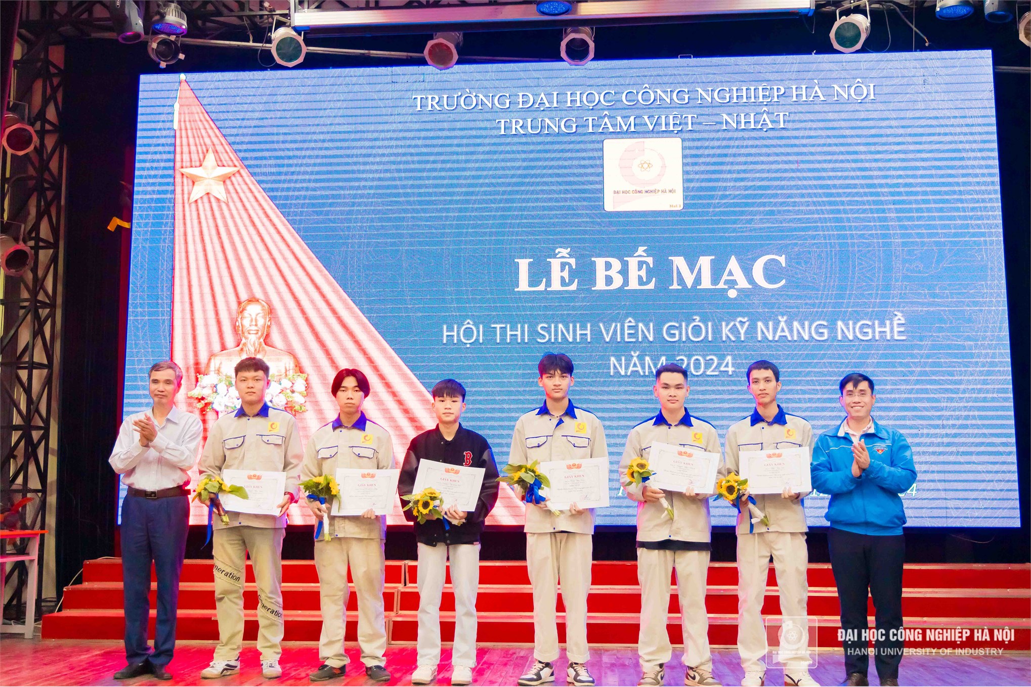 Lế bế mạc Hội thi Sinh viên giỏi kỹ năng nghề 2024