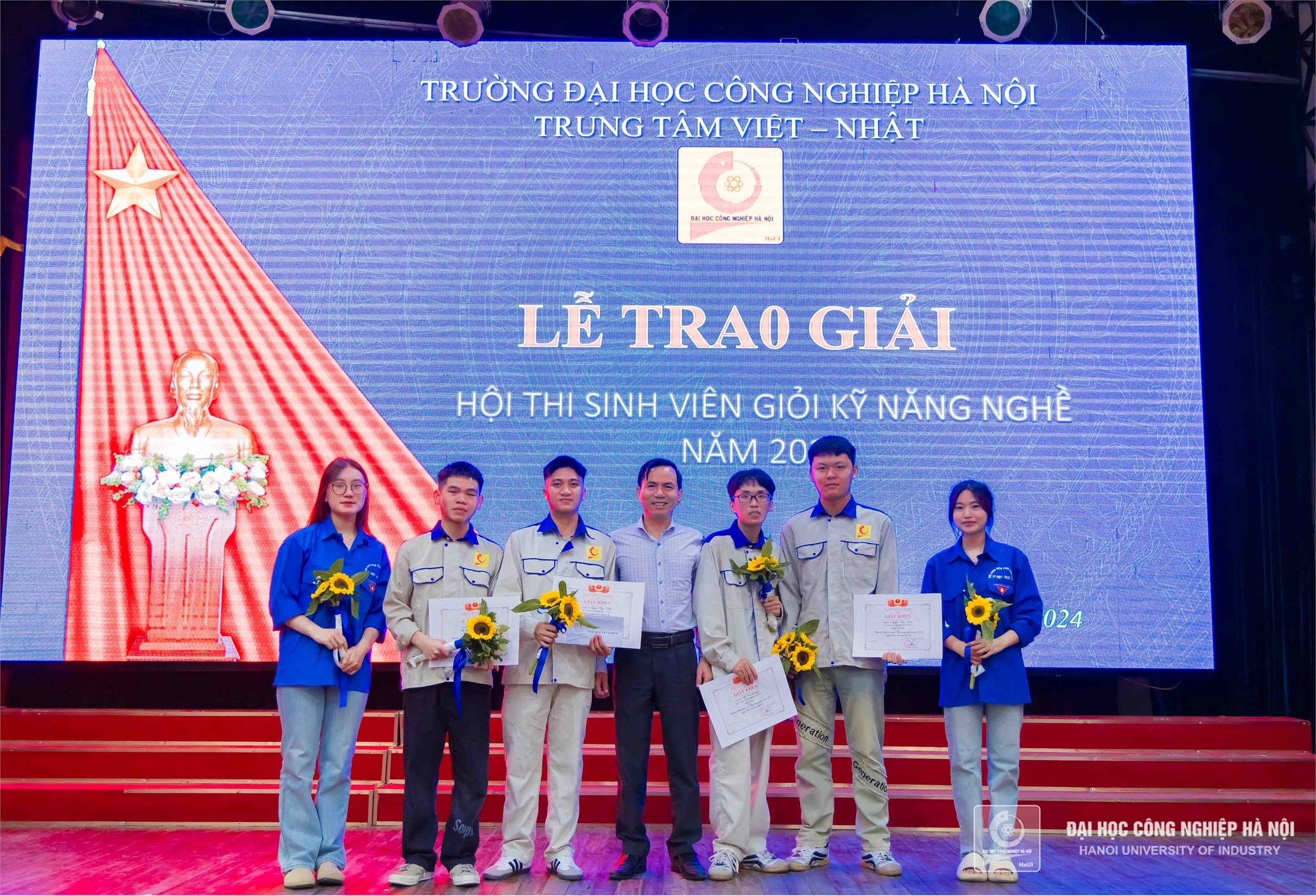 Lế bế mạc Hội thi Sinh viên giỏi kỹ năng nghề 2024