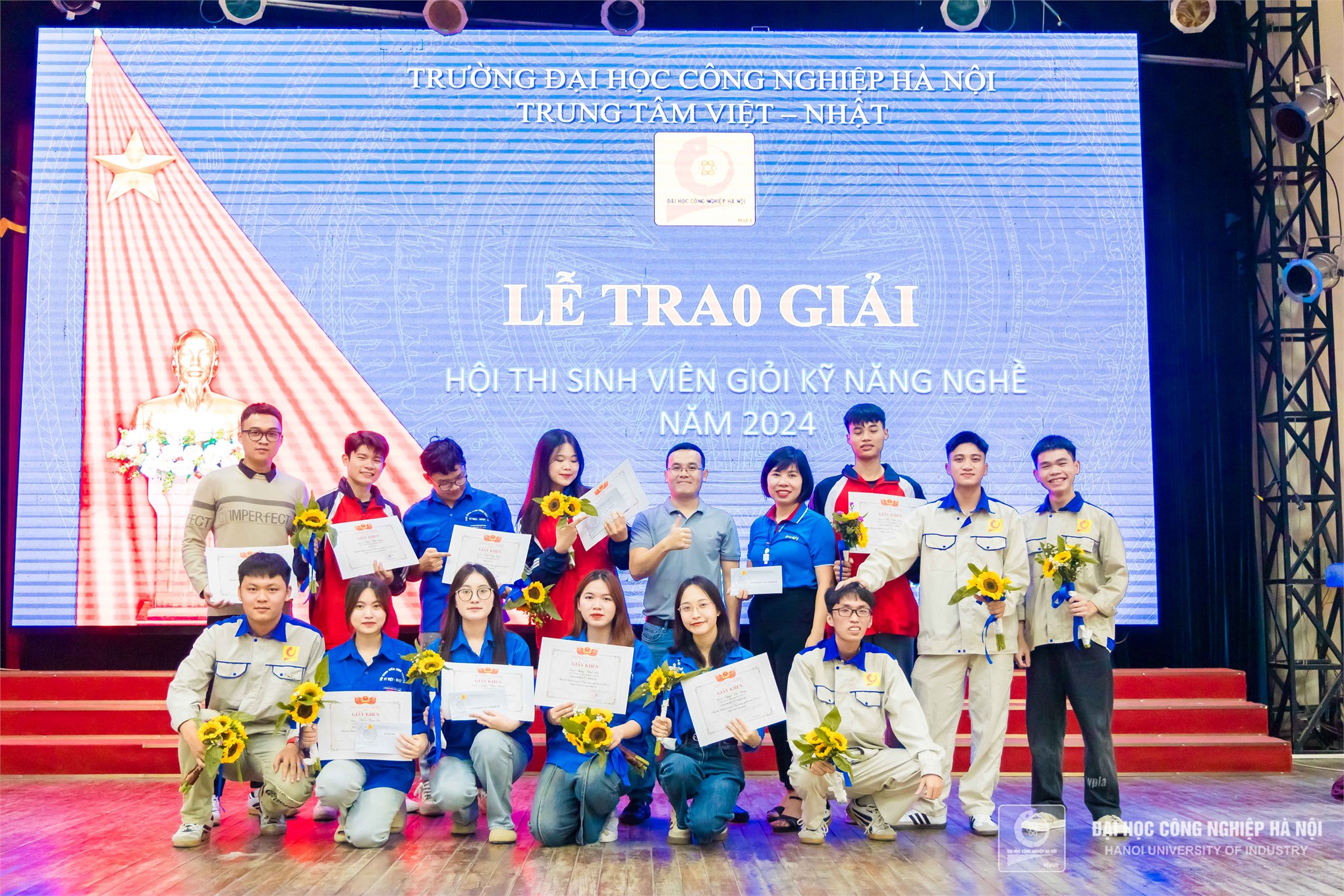 Lế bế mạc Hội thi Sinh viên giỏi kỹ năng nghề 2024