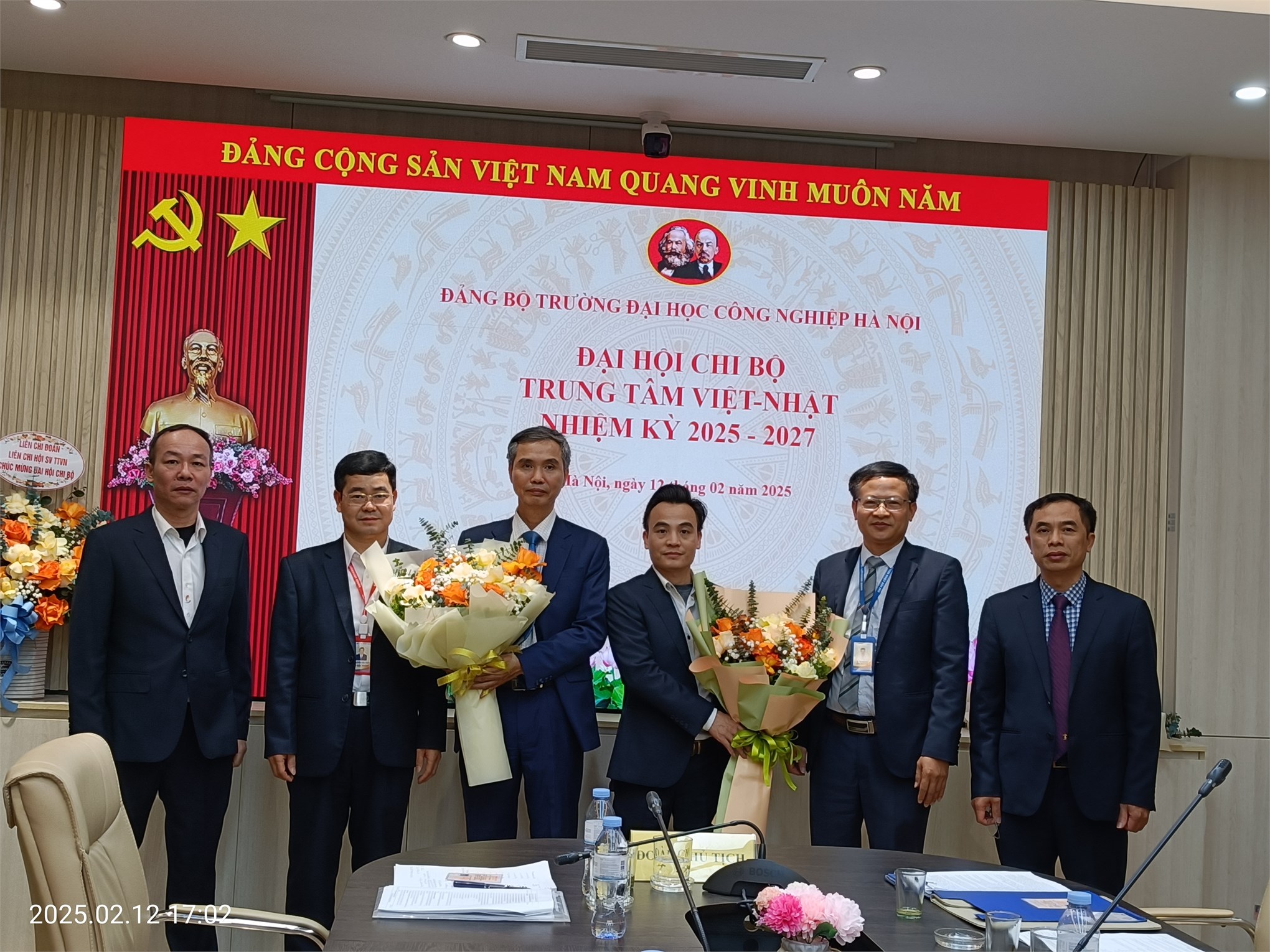 Đại hội chi bộ Trung tâm Việt Nhật nhiệm kỳ 2025 - 2027