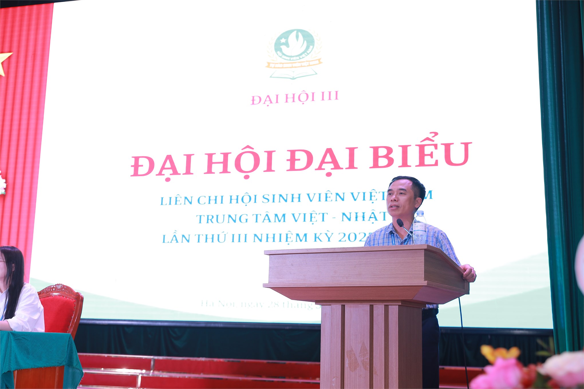 ĐẠI HỘI ĐẠI BIỂU LIÊN CHI HỘI SINH VIÊN TRUNG TÂM VIỆT – NHẬT LẦN THỨ III, NHIỆM KỲ 2025 - 2028 DIỄN RA THÀNH CÔNG TỐT ĐẸP