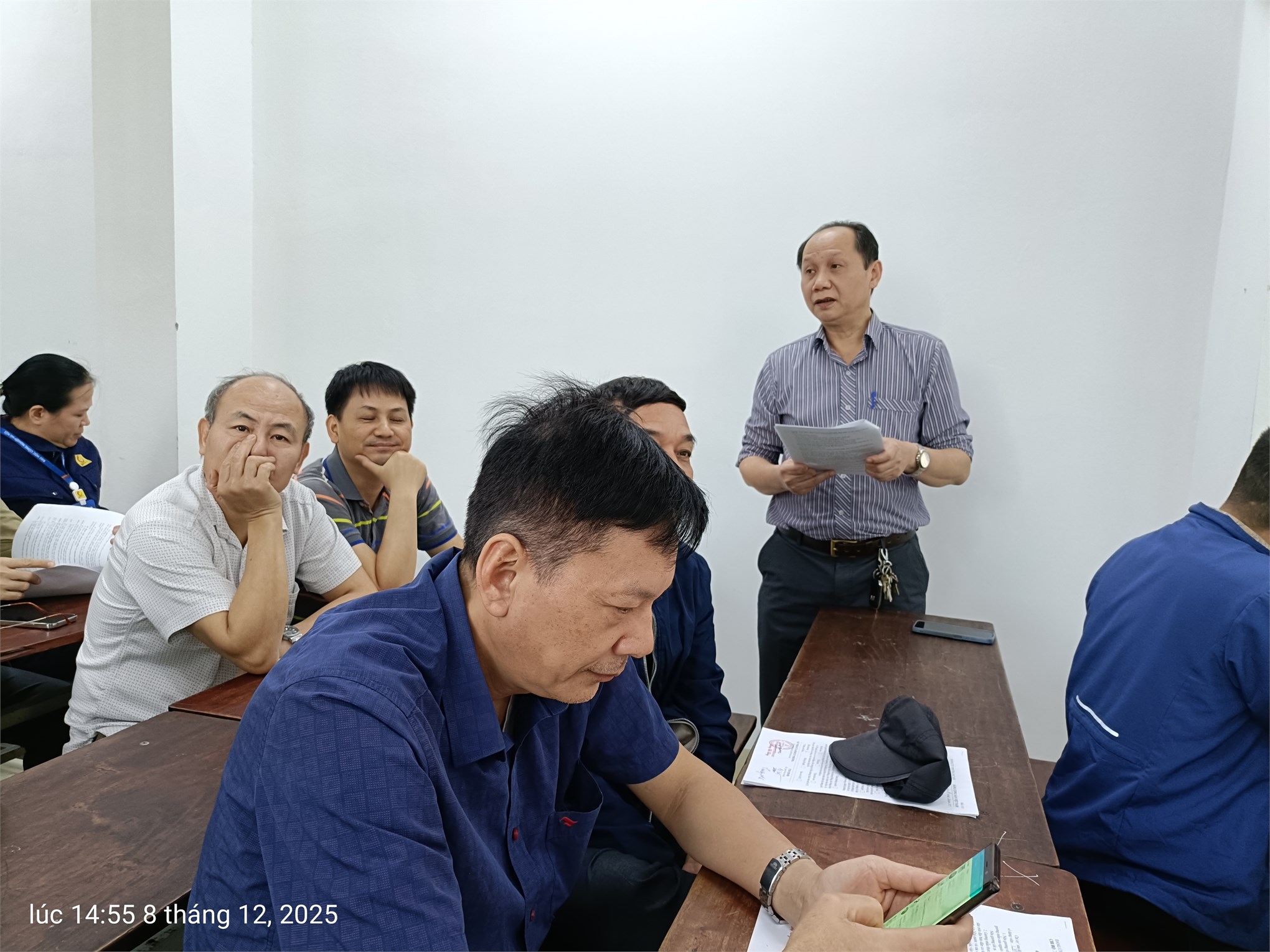 Chi bộ Trung tâm Việt Nhật tổ chức kiểm điểm, đánh giá xếp loại chất lượng chi bộ, đảng viên năm 2025