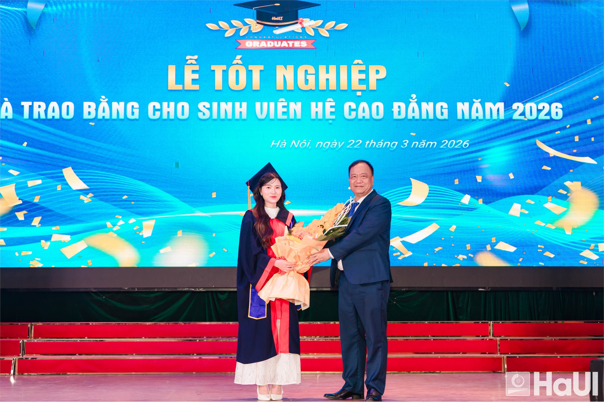Lễ bế giảng và trao bằng tốt nghiệp năm 2026: Dấu mốc trưởng thành của sinh viên Trung tâm Việt – Nhật