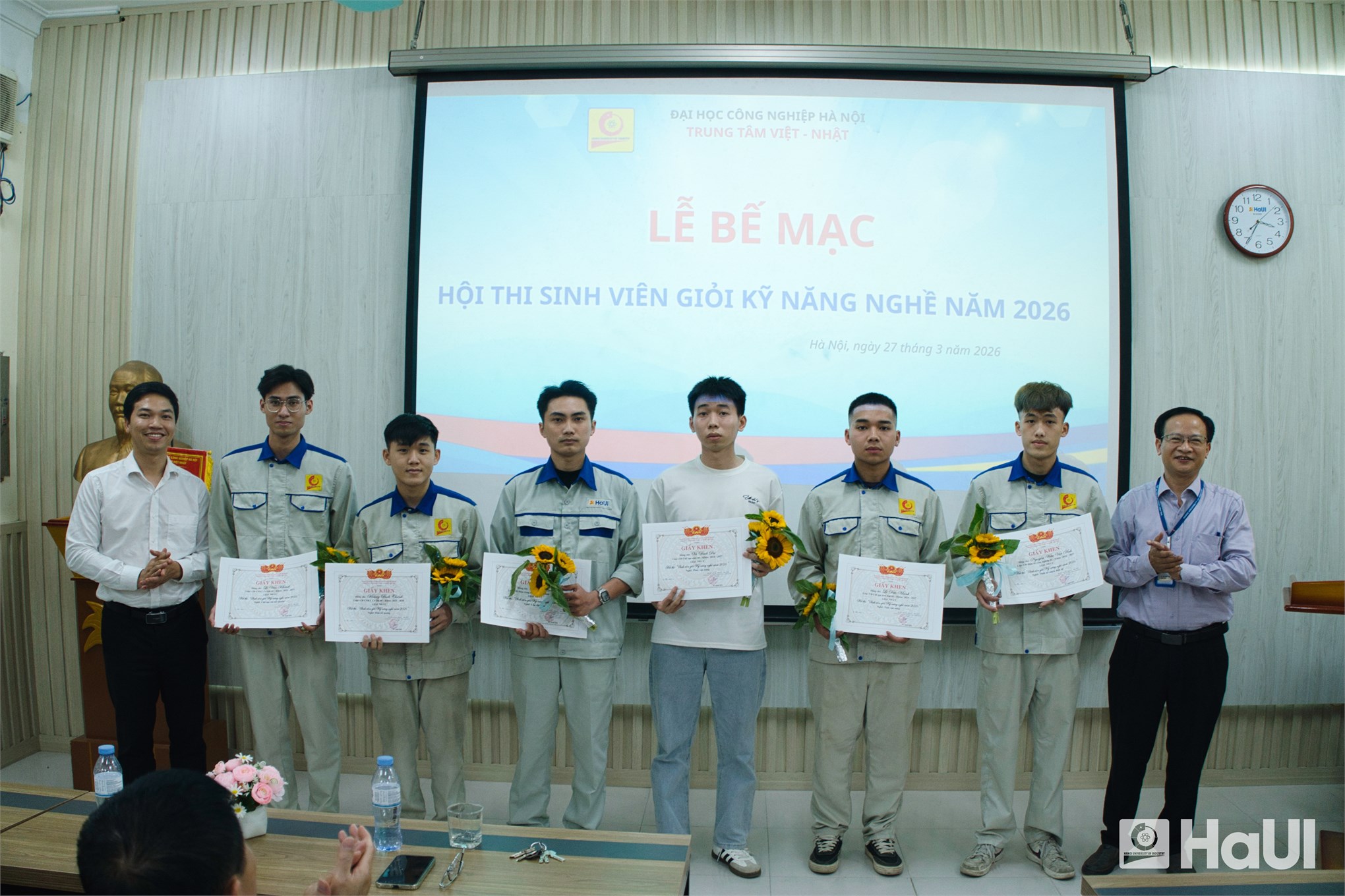Bế mạc Hội thi Sinh viên giỏi kỹ năng nghề năm 2026: Dấu ấn từ những điểm số