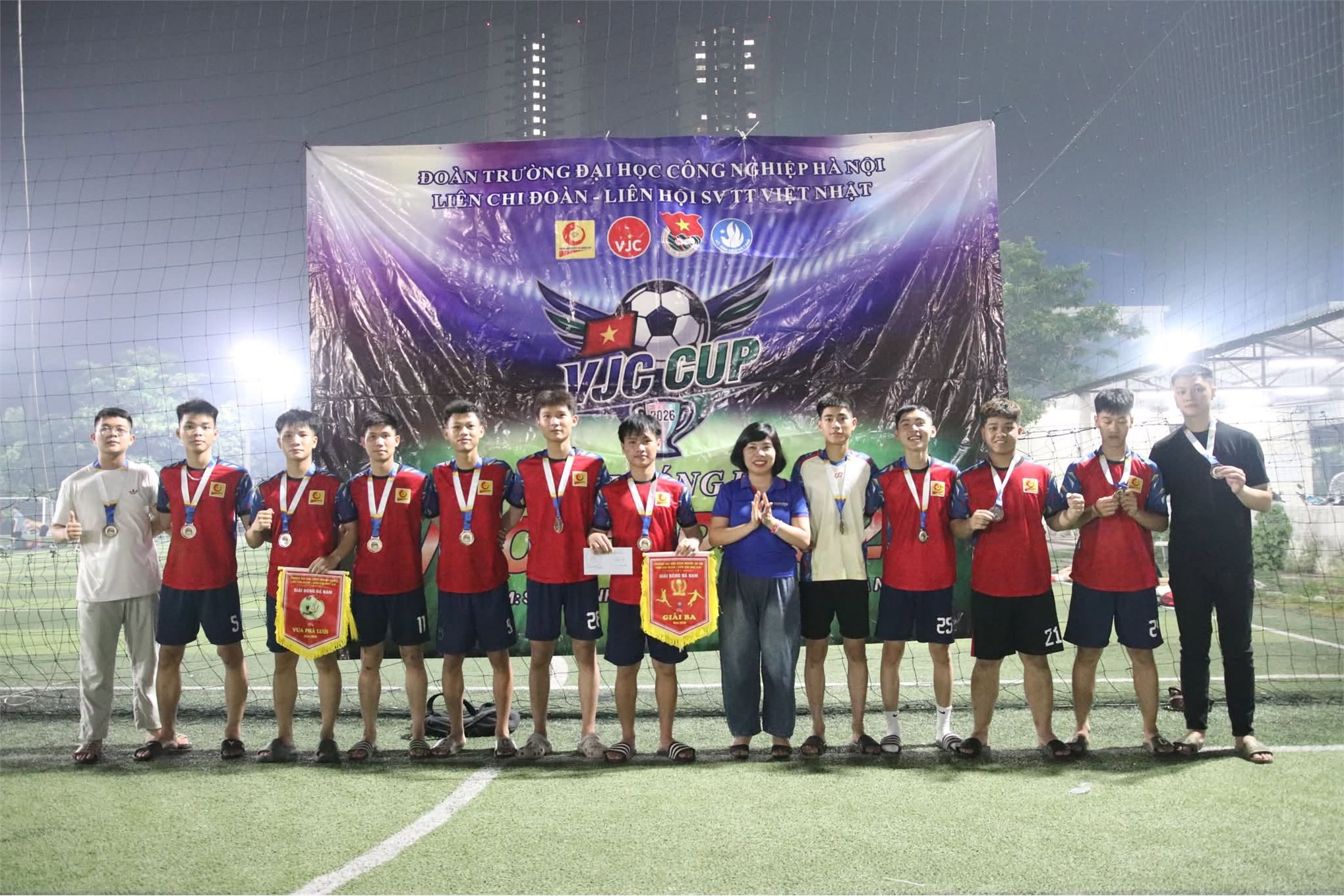 LỄ BẾ MẠC VÀ TRAO GIẢI GIẢI BÓNG ĐÁ NAM VJC CUP 2026