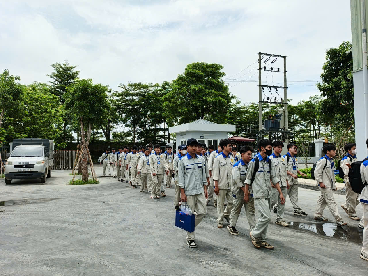HOẠT ĐỘNG THAM QUAN, HỌC TẬP THỰC TẾ TẠI CÔNG TY YAMAGUCHI – ĐAN PHƯỢNG