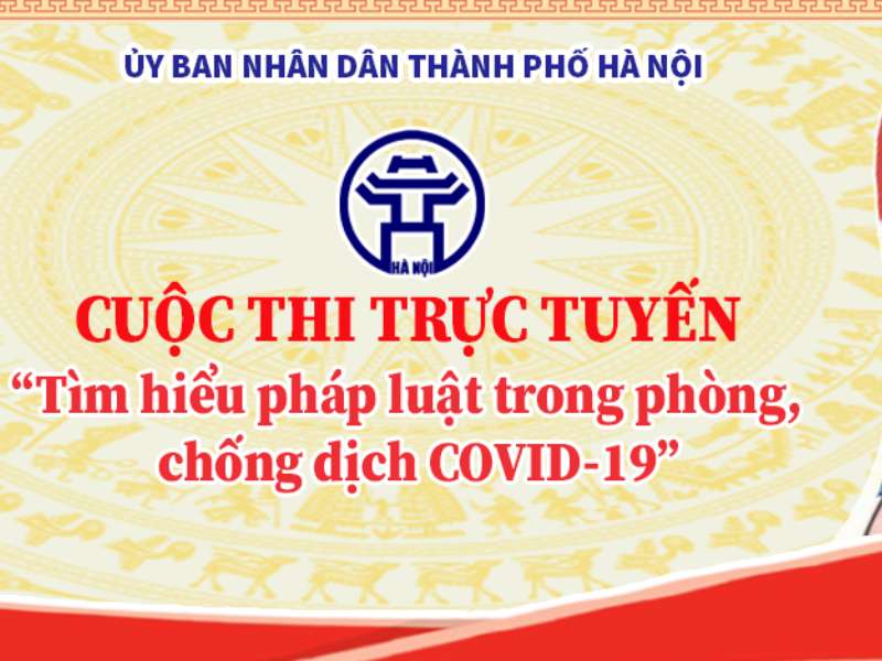 Hướng dẫn sinh viên tham gia cuộc thi trực tuyến"Tìm hiểu pháp luật trong phòng chống dịch Covid - 19" trên địa bàn phường Minh Khai
