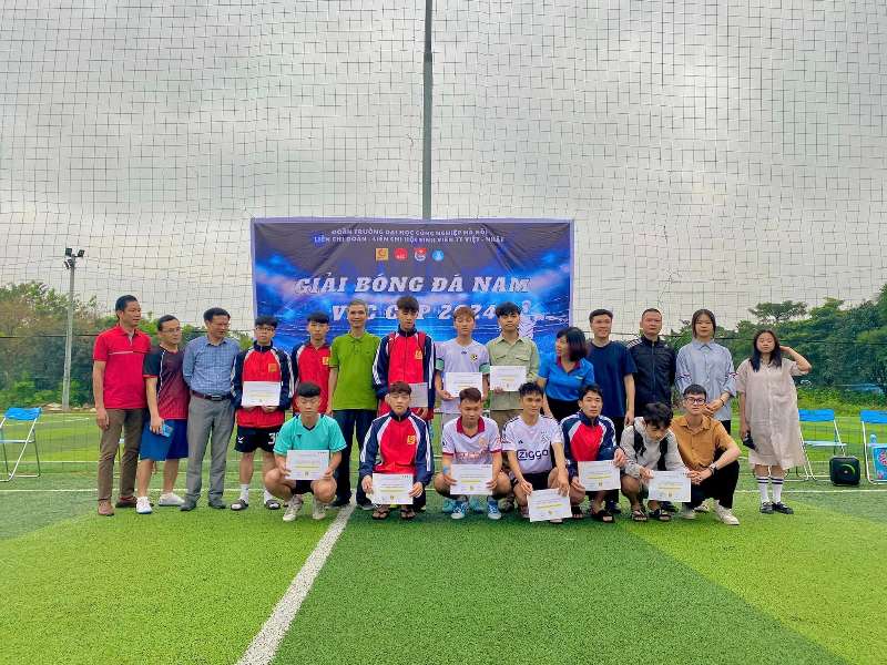 Khai mạc giải bóng đá nam VJC CUP 2024